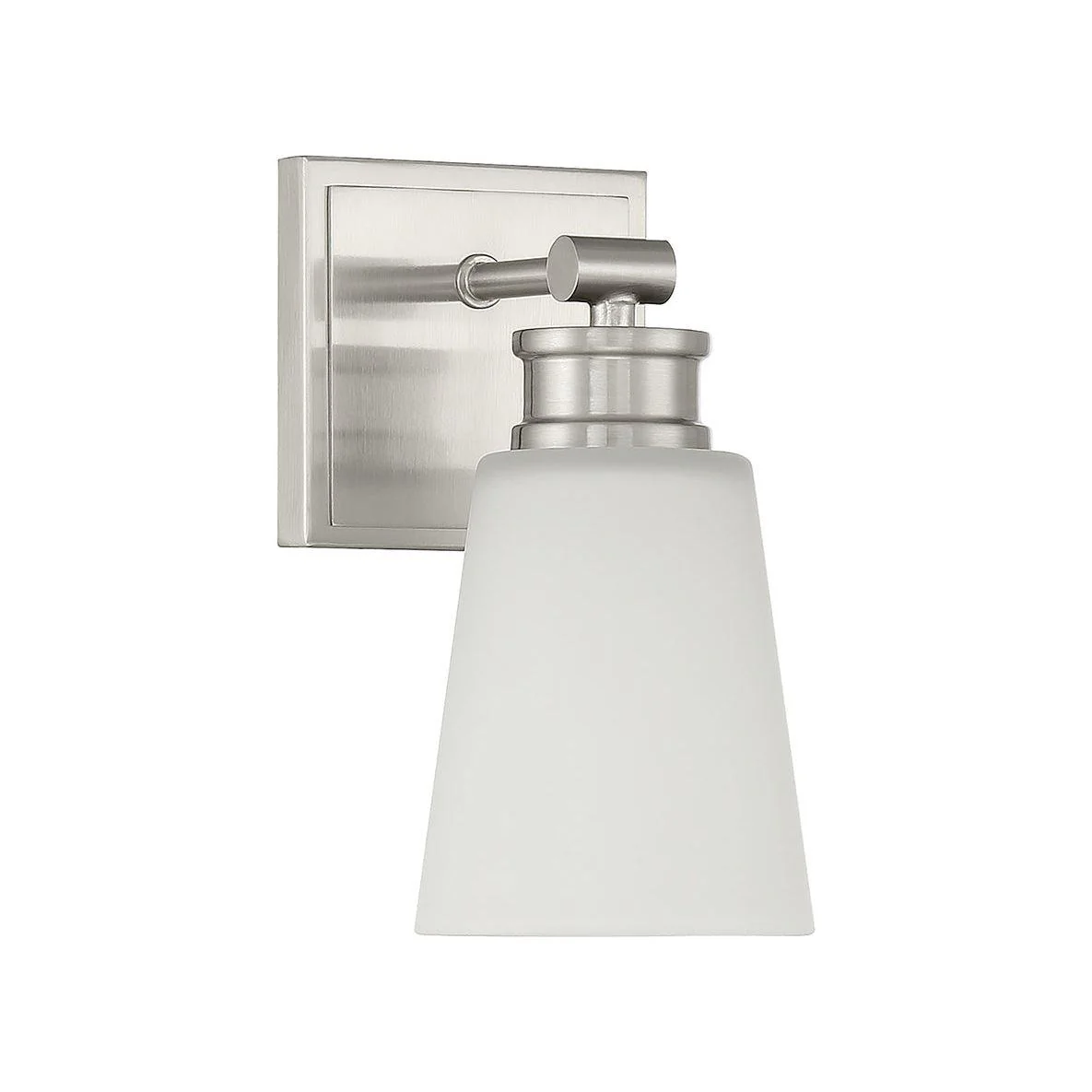 1-Light Wall Sconce in Brushed Nickel - Image 2