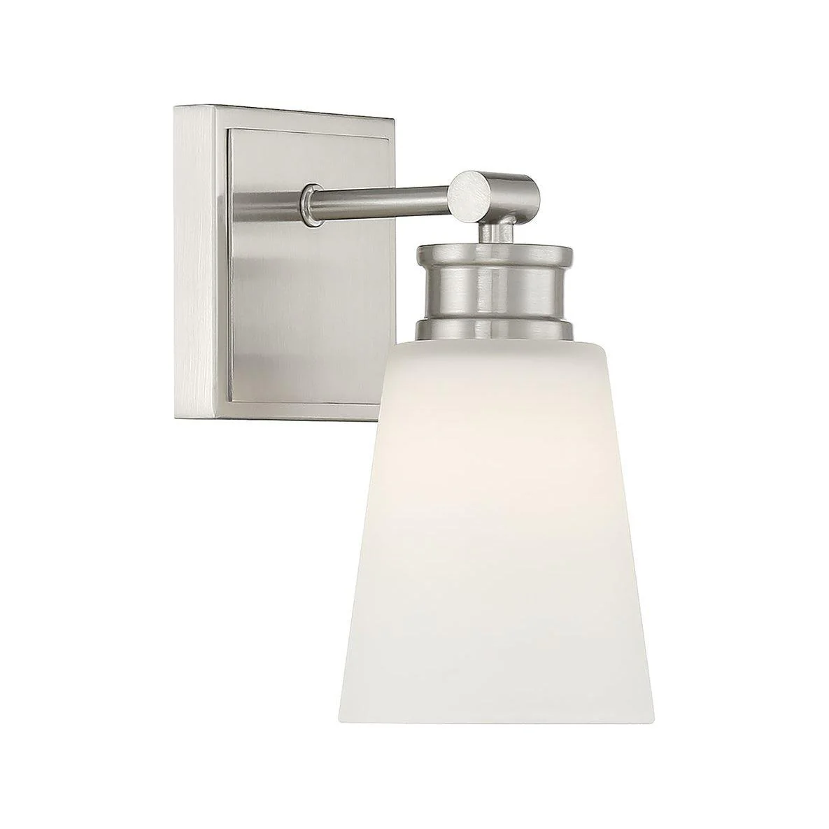 1-Light Wall Sconce in Brushed Nickel - Image 4