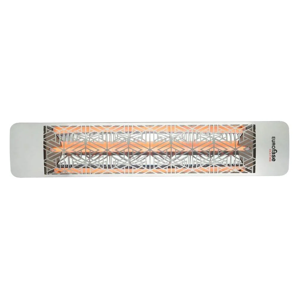 1500W 39-Inch Single Element Electric Heater with Mason Decor Plate - Image 15