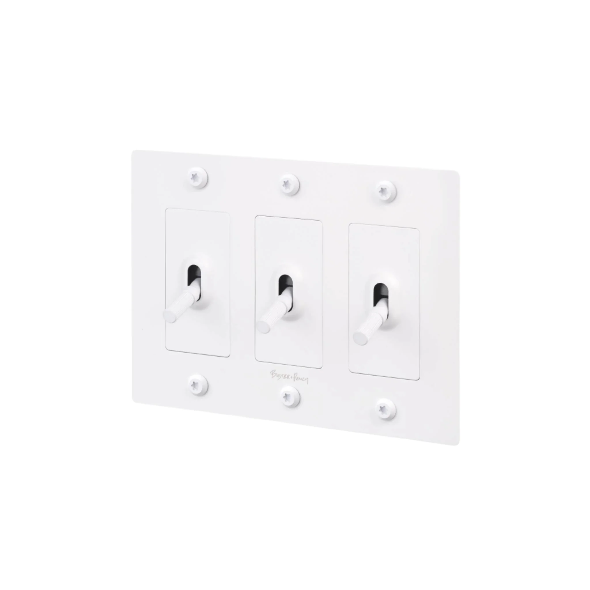 3G Toggle Switch / Linear / With Logo / White - Image 2