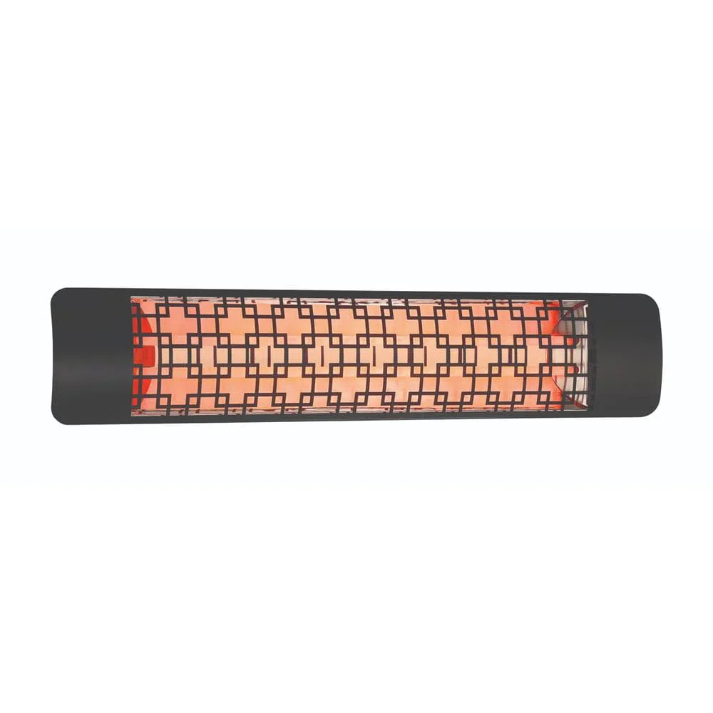 4000W 39-Inch Dual Element Electric Heater with Brix Plate
