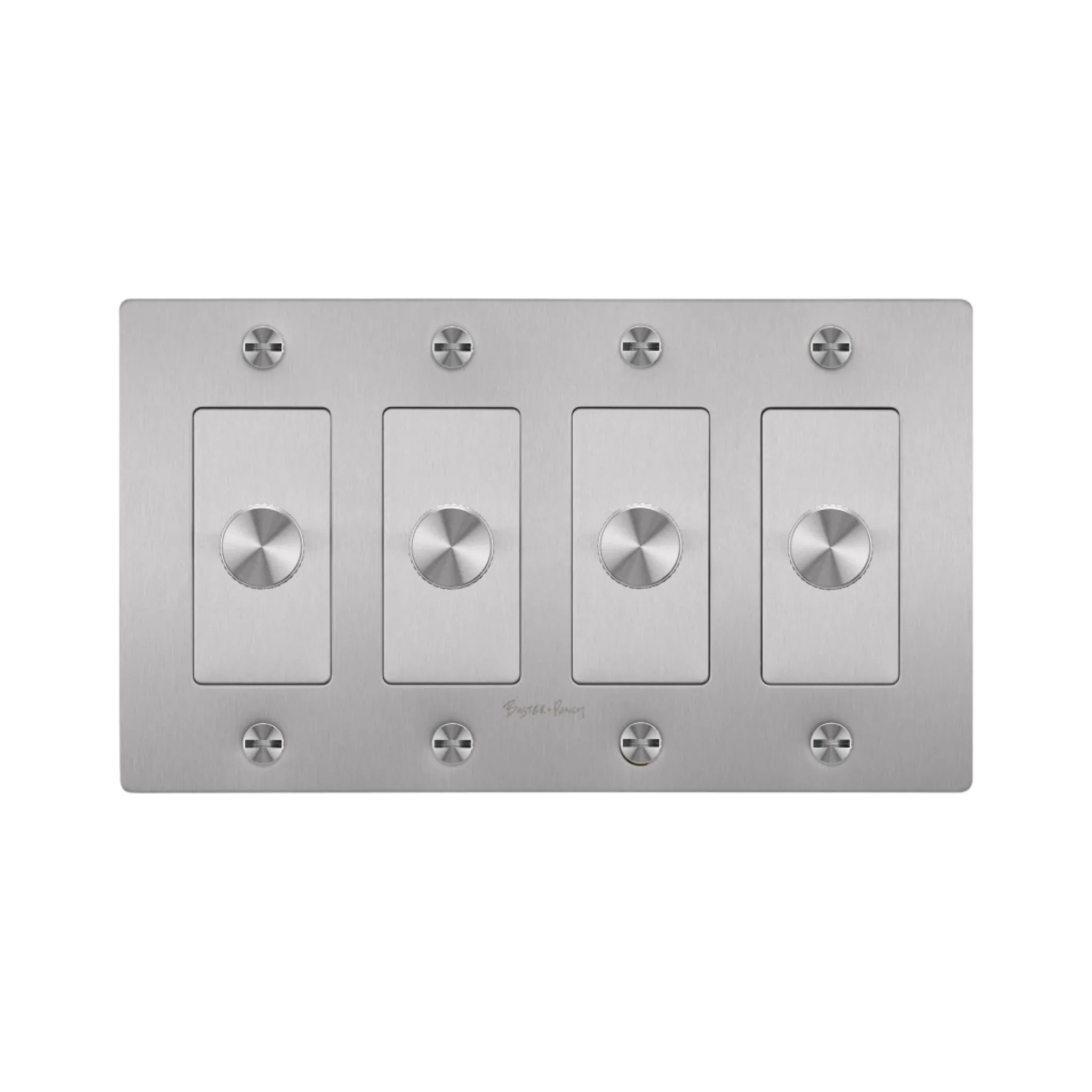 4G Dimmer / LED / Cross / With Logo / Steel