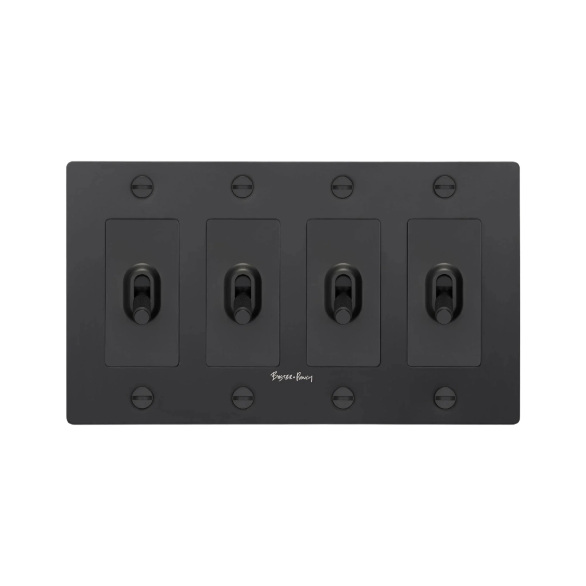 4G Toggle Switch / Cross / With Logo / Black