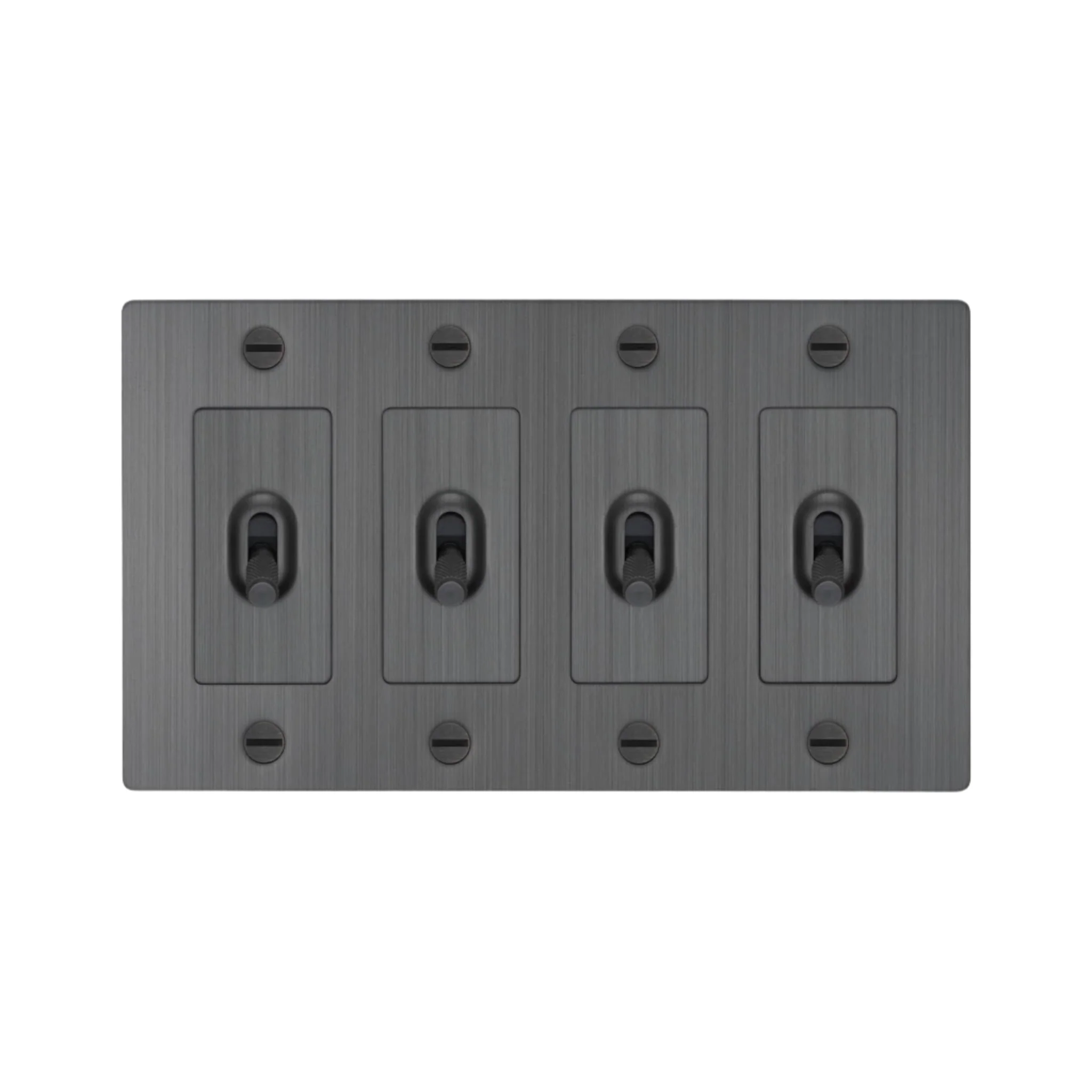 4G Toggle Switch / Cross / Without Logo / Smoked Bronze