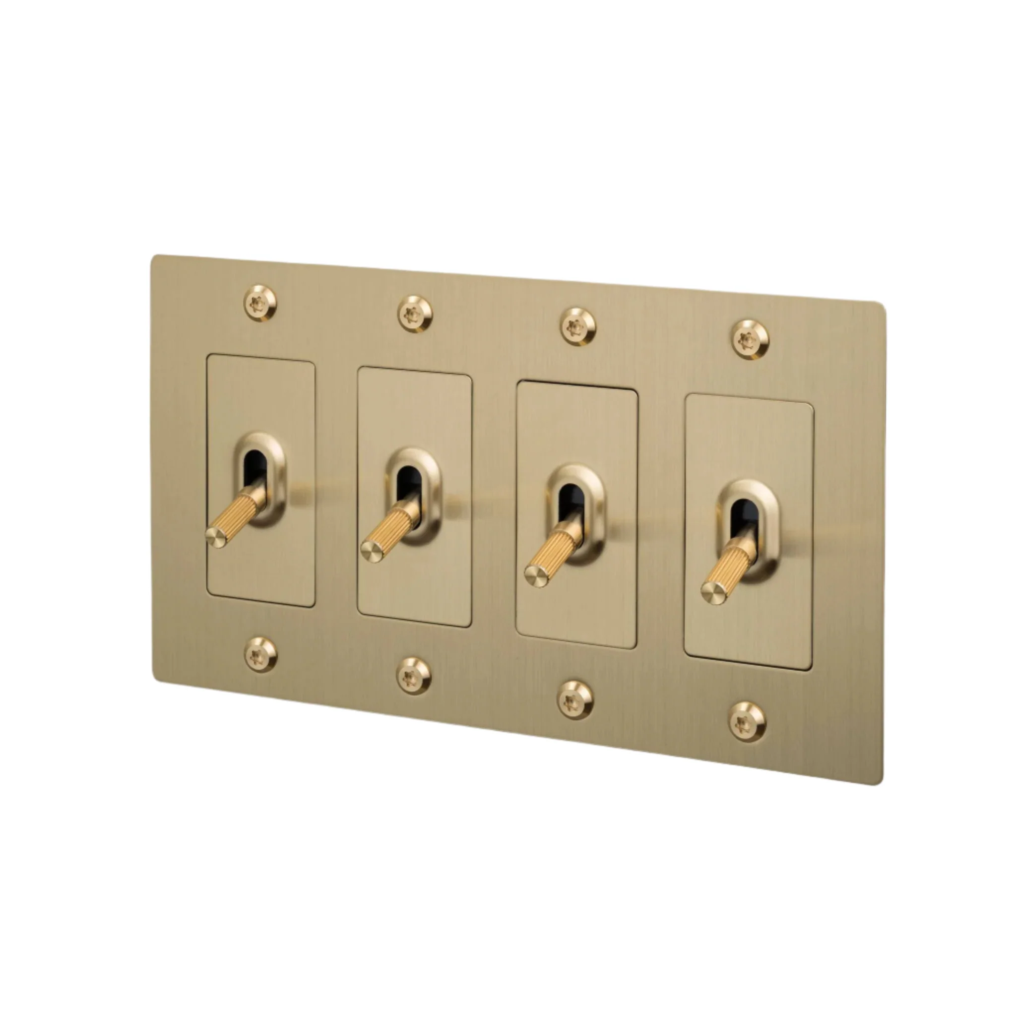 4G Toggle Switch / Linear / Without Logo / Brass - Image 3