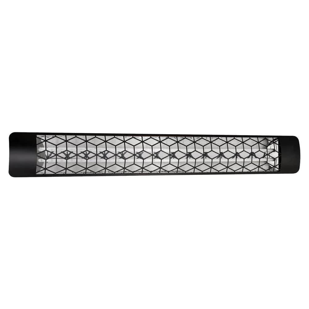 6000W 61-Inch Dual Element Electric Heater with Stella Decor Plate - Image 3