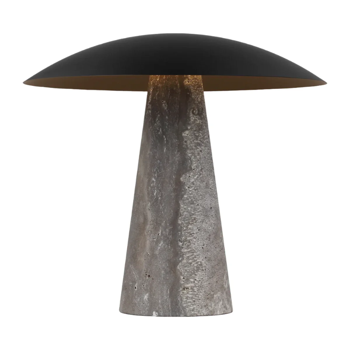 Aegis Medium Travertine Table Lamp - Image 2