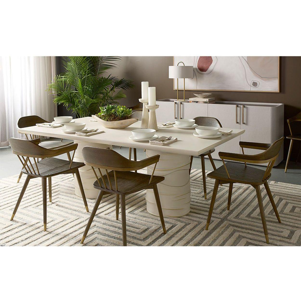 Alanya Dining Table - 84" - Rectangular - Image 2
