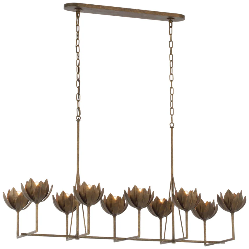 Alberto Large Linear Chandelier - Image 2