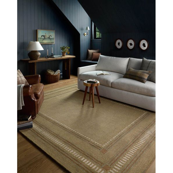 Alfie Green / Natural Rug | Chris Loves Julia x Loloi - Image 2