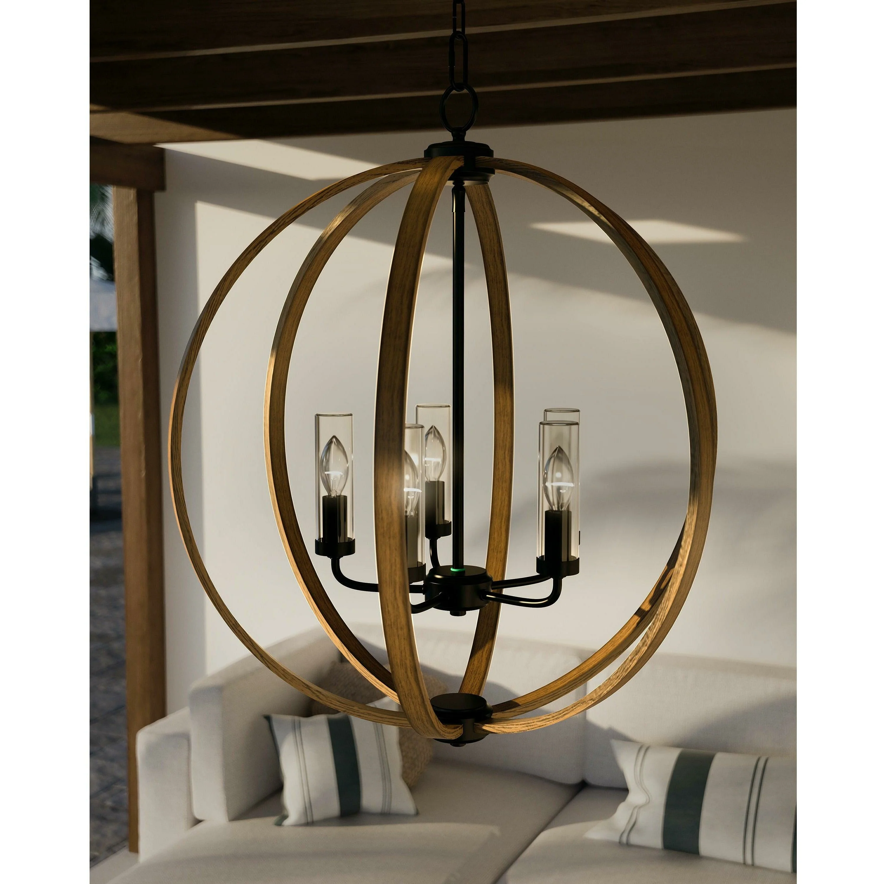 Allier Outdoor Chandelier - Image 3