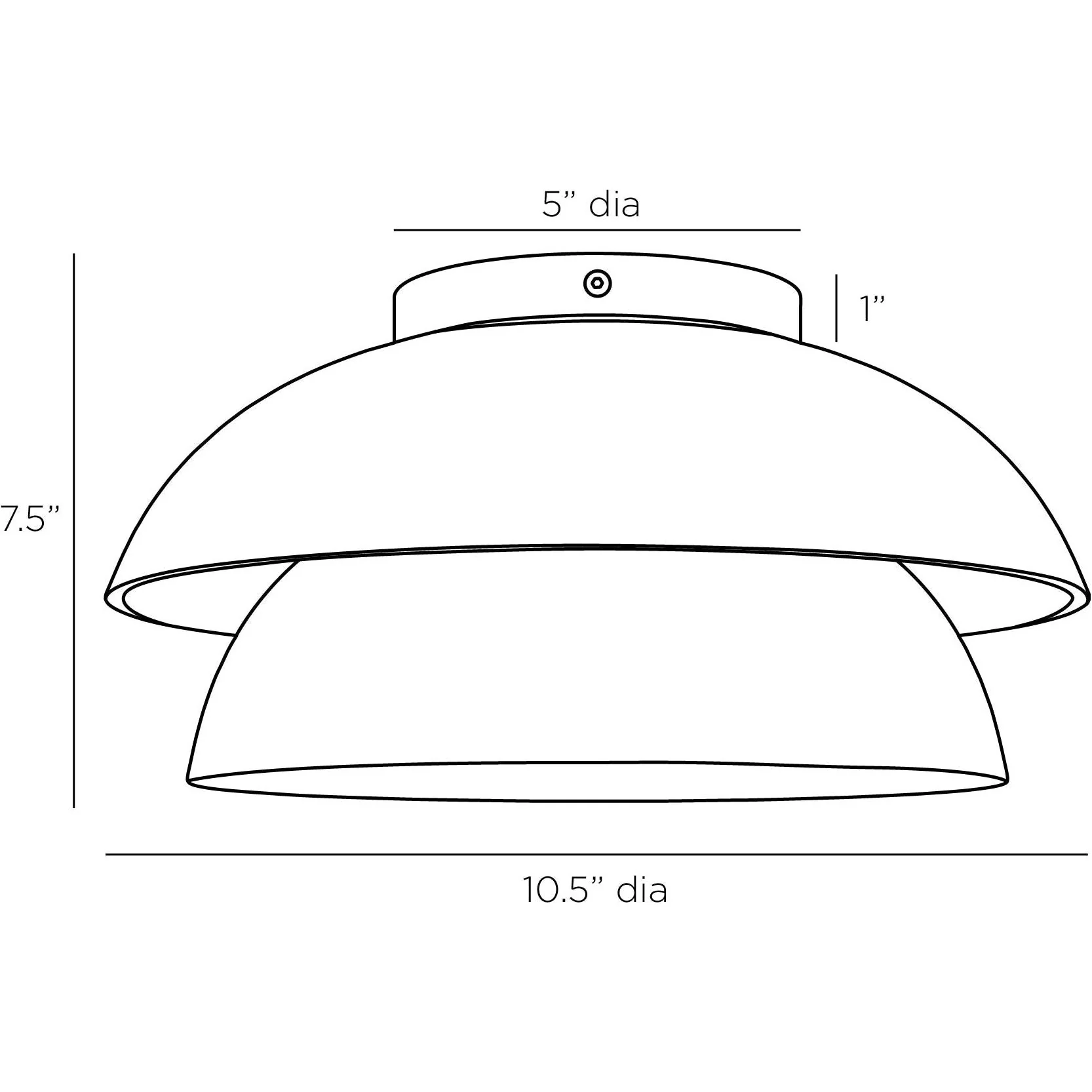 Amani Flush Mount - Image 8
