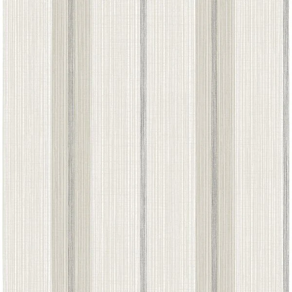 Ames Linen Stripe Wallpaper - Image 8
