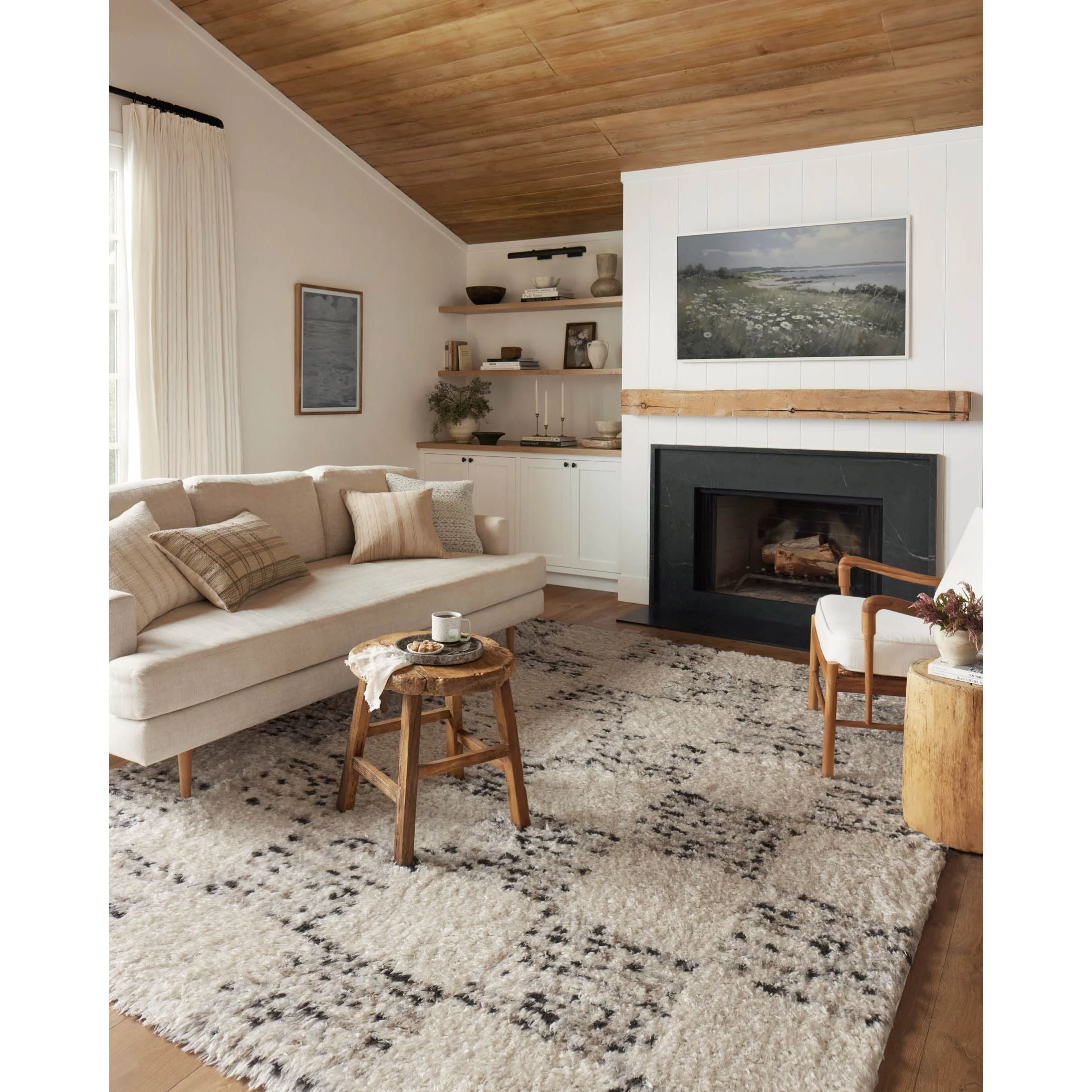 Amira Ivory / Granite Rug | Angela Rose x Loloi - Image 2