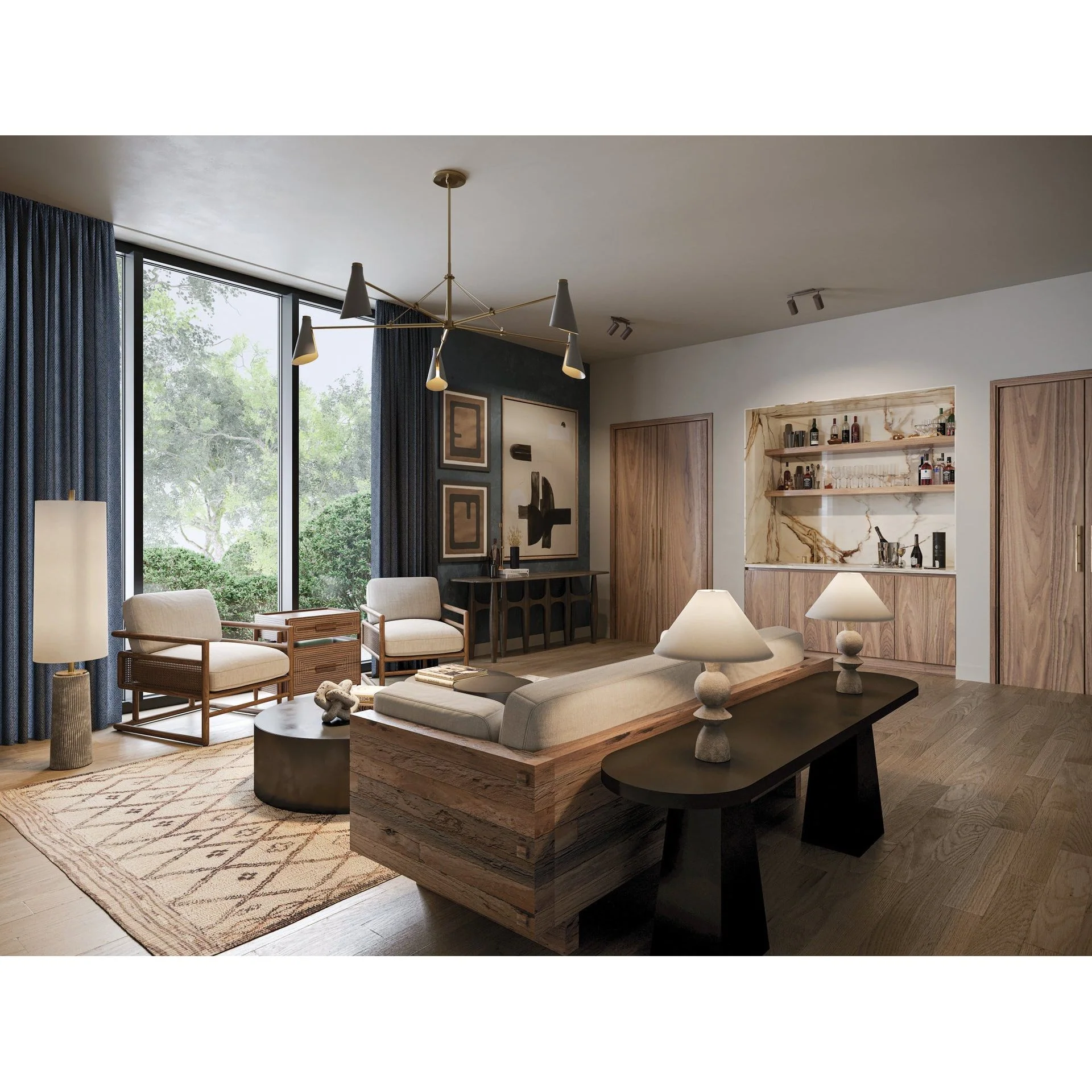 Andersen 5-Light Chandelier - Image 4