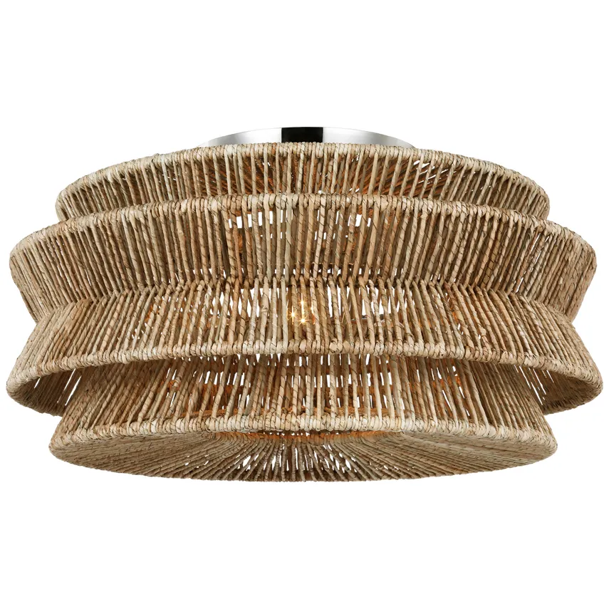 Antigua Drum Semi-Flush Mount - Image 6