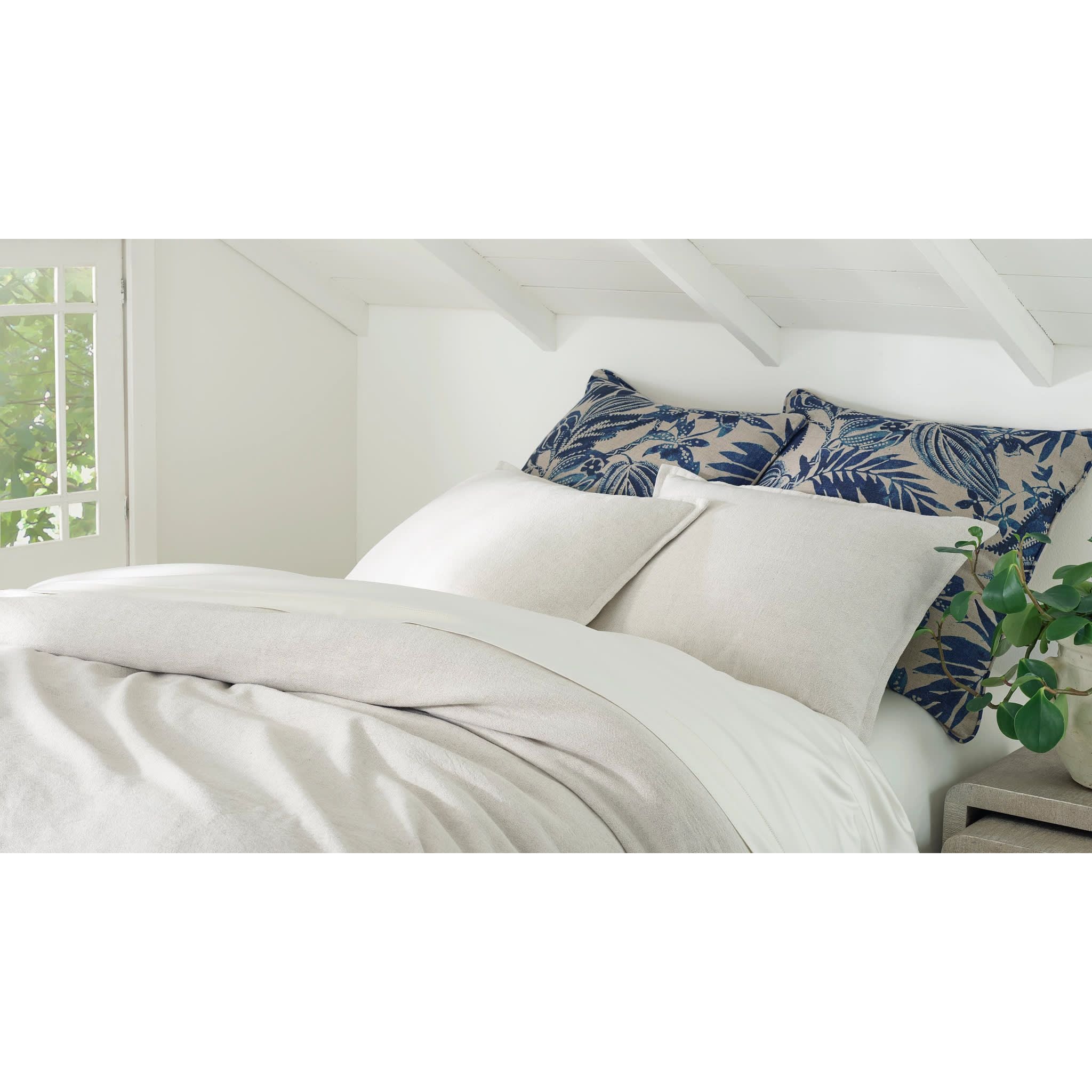 Antigua Linen sham | Blue - Image 3