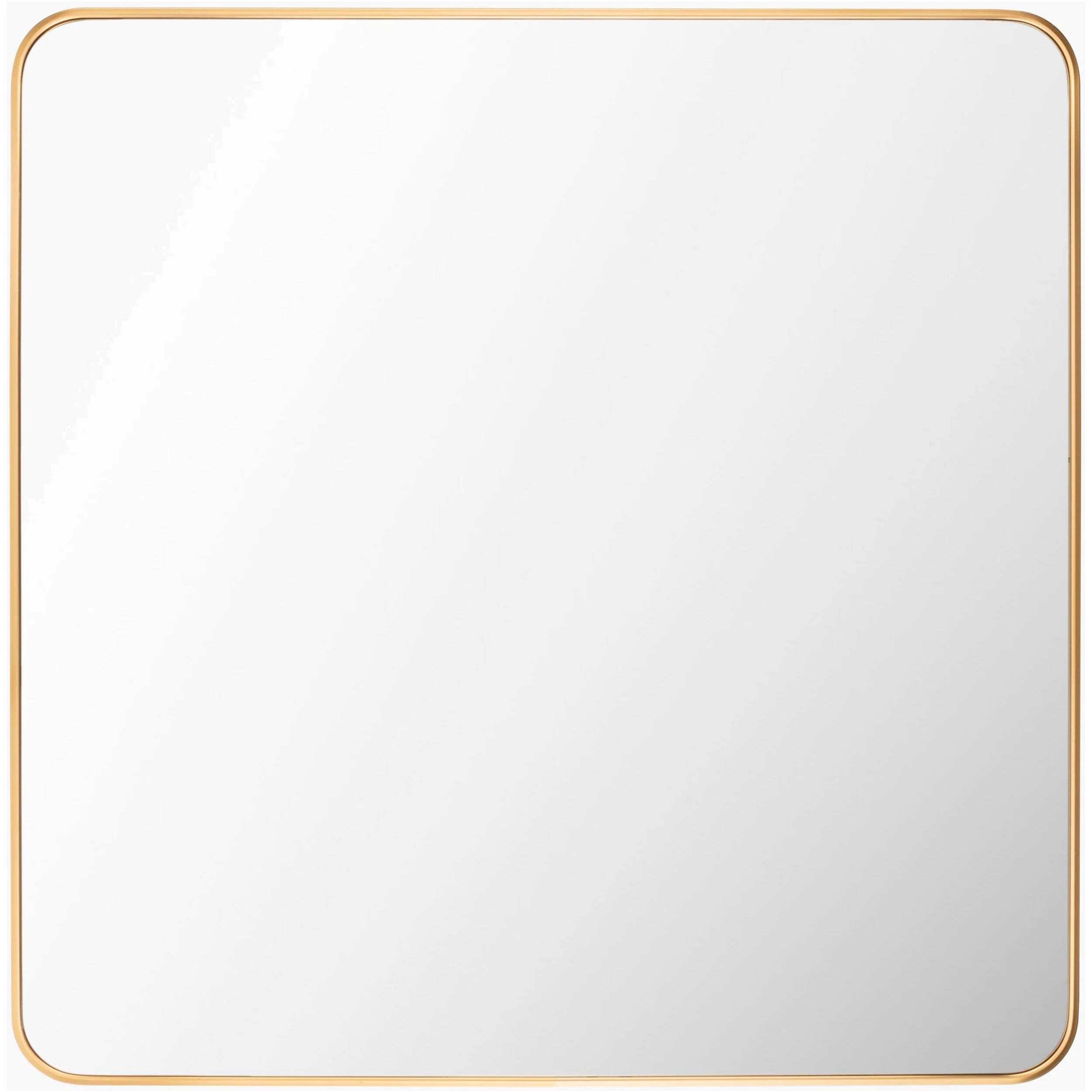 Aranya Accent Mirror | Brushed Gold