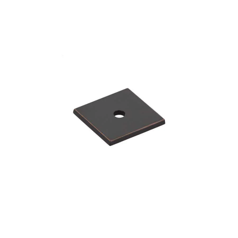 Art Deco Square Back Plate for Knob - Image 4