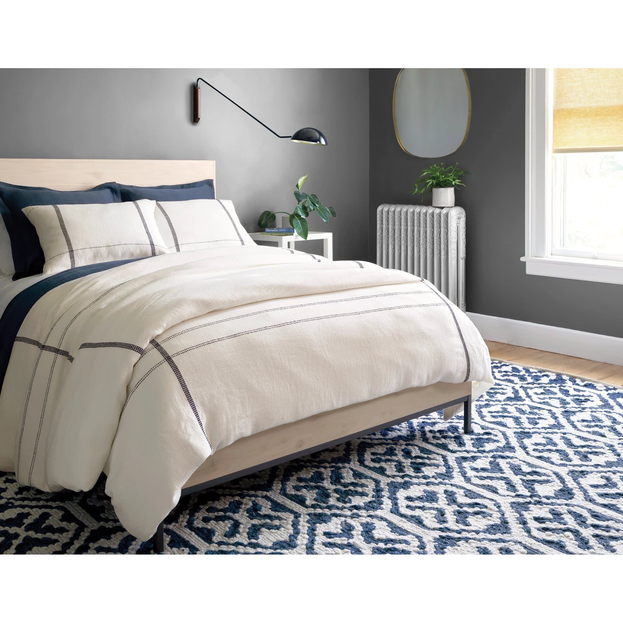 Atherton Duvet Cover | Navy - Image 2