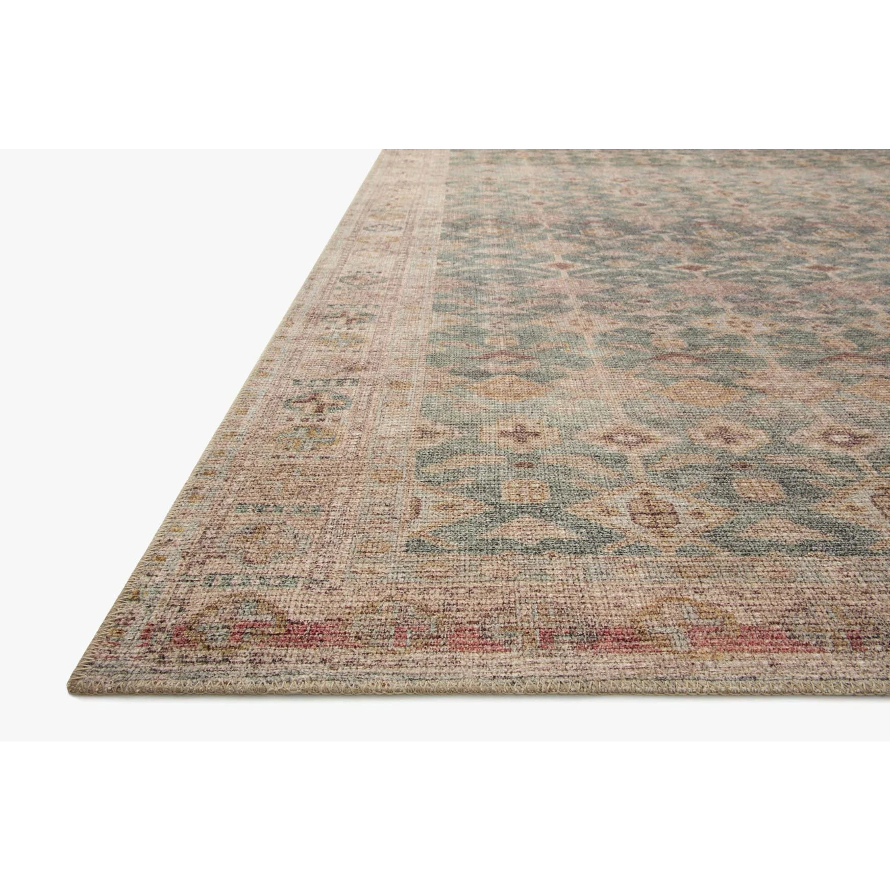 Aubrey Aqua / Sand Rug | Angela Rose x Loloi - Image 9
