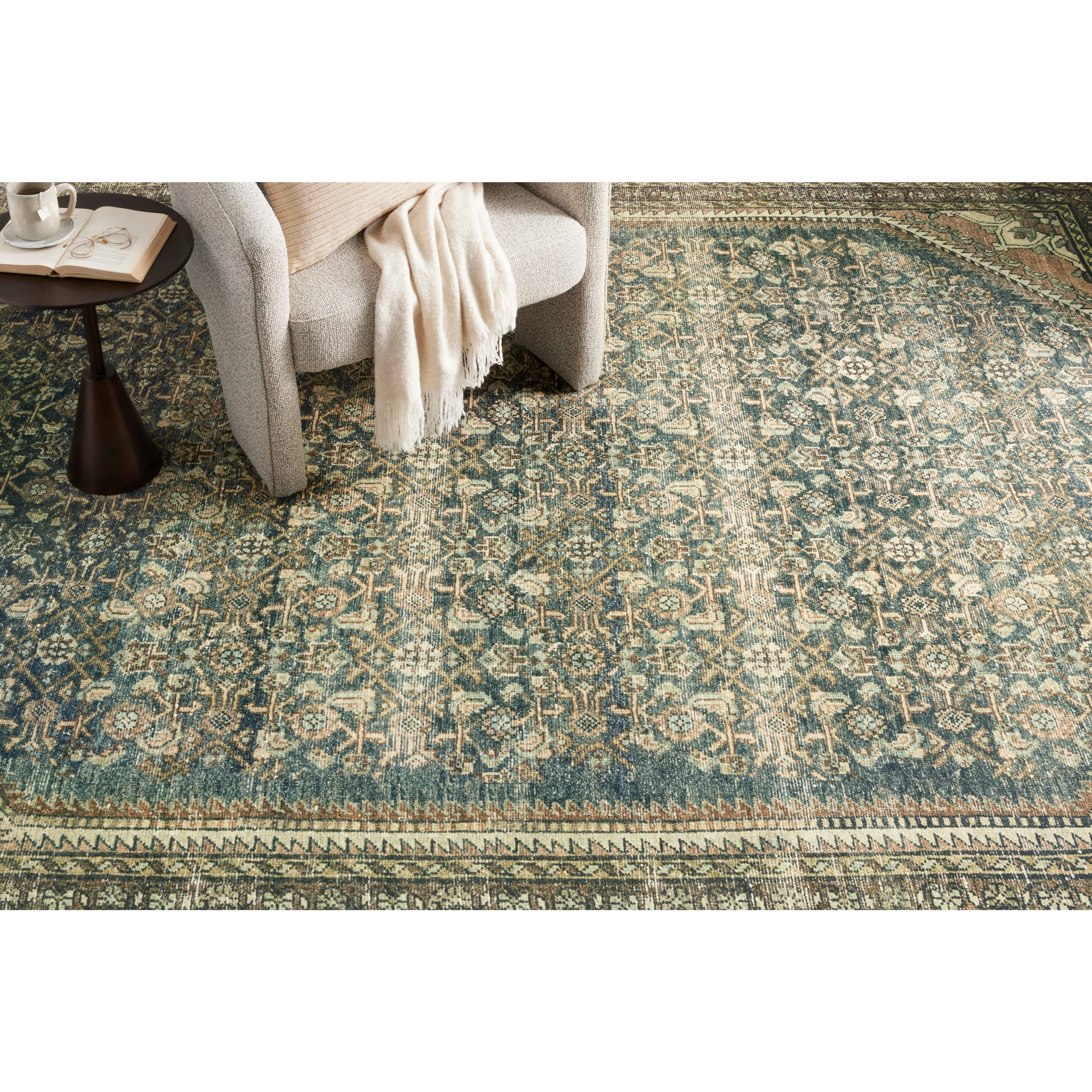 Banks Denim / Clay Rug | Magnolia Home by Joanna Gaines x Loloi - Image 12