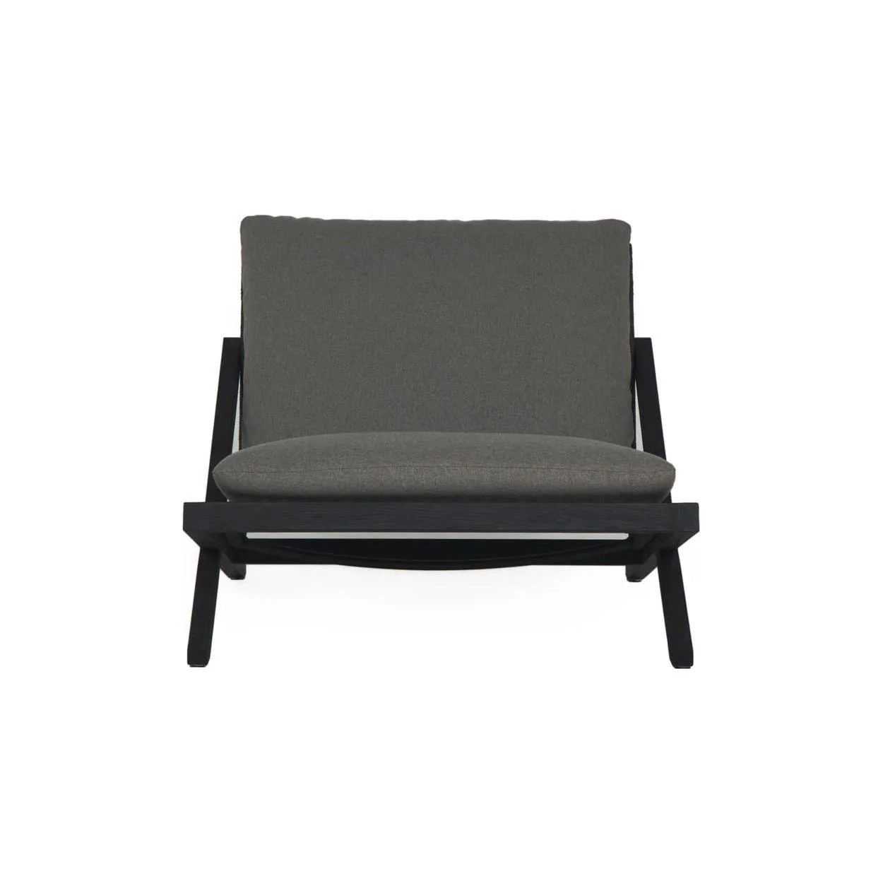 Bari Lounge Chair - Charcoal