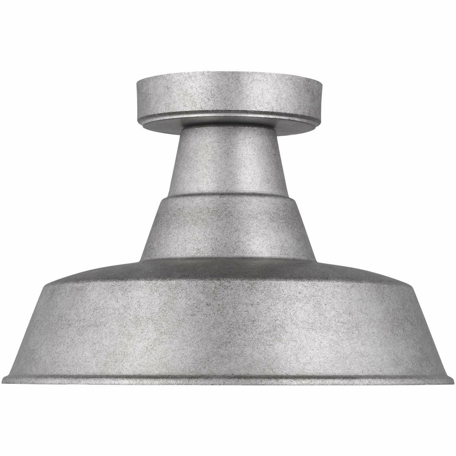 Barn Light One Light Outdoor Flush Mount - Image 2