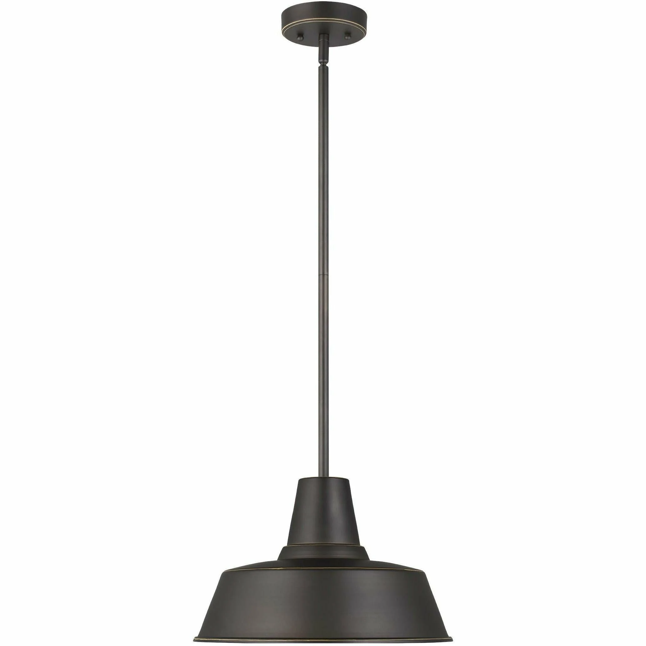 Barn Light One Light Outdoor Pendant - Image 4