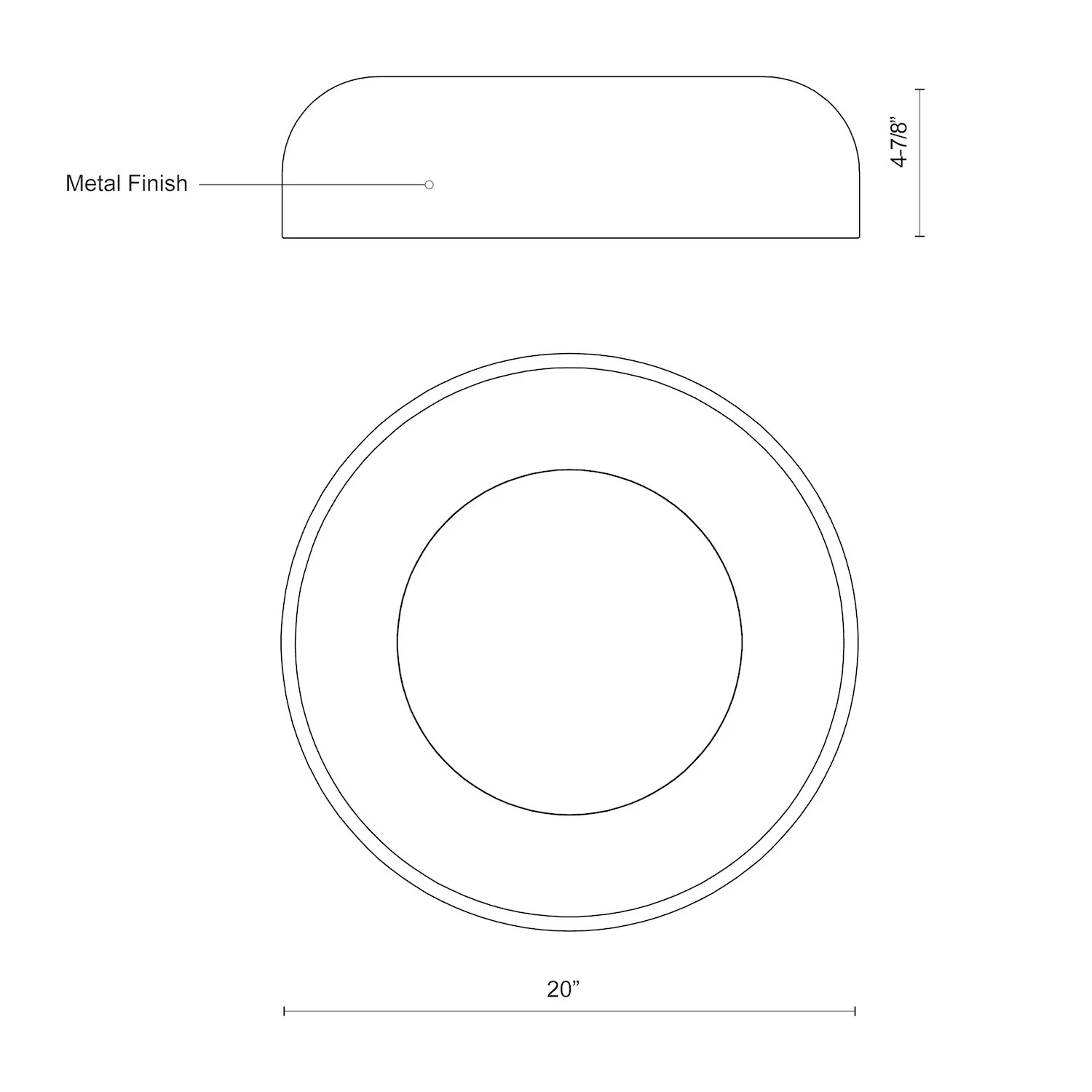 Beacon Flush Mount - Image 3