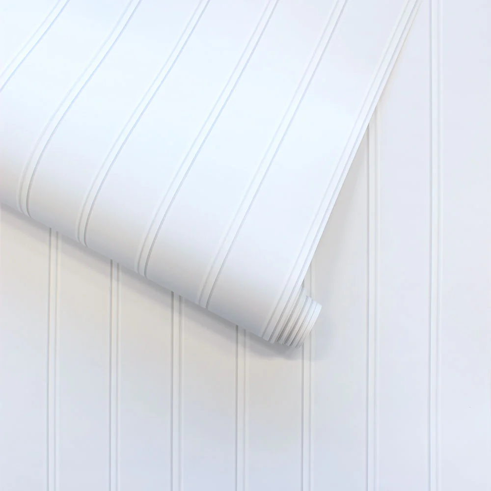 Beadboard Peel and Stick Wallpaper - Image 8