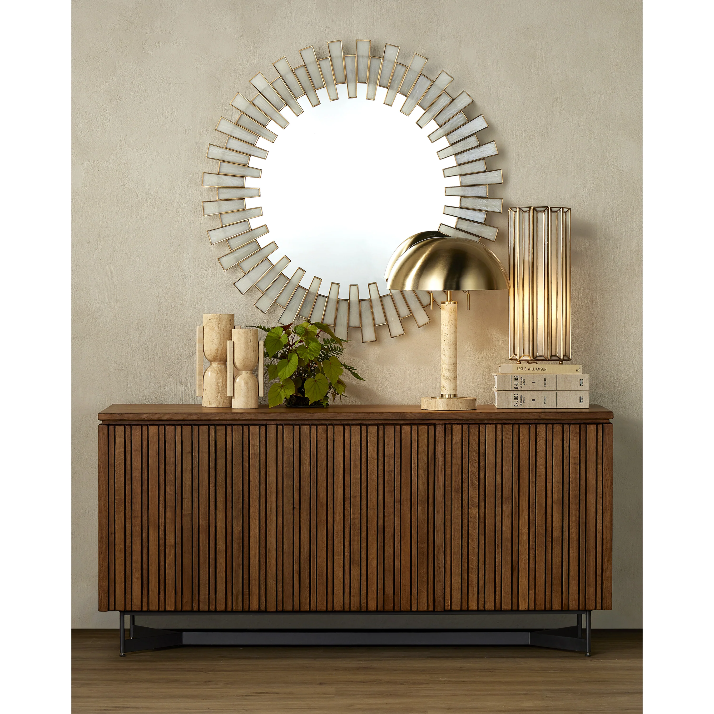 Beatrix Beige Bath Wall Sconce - Image 15