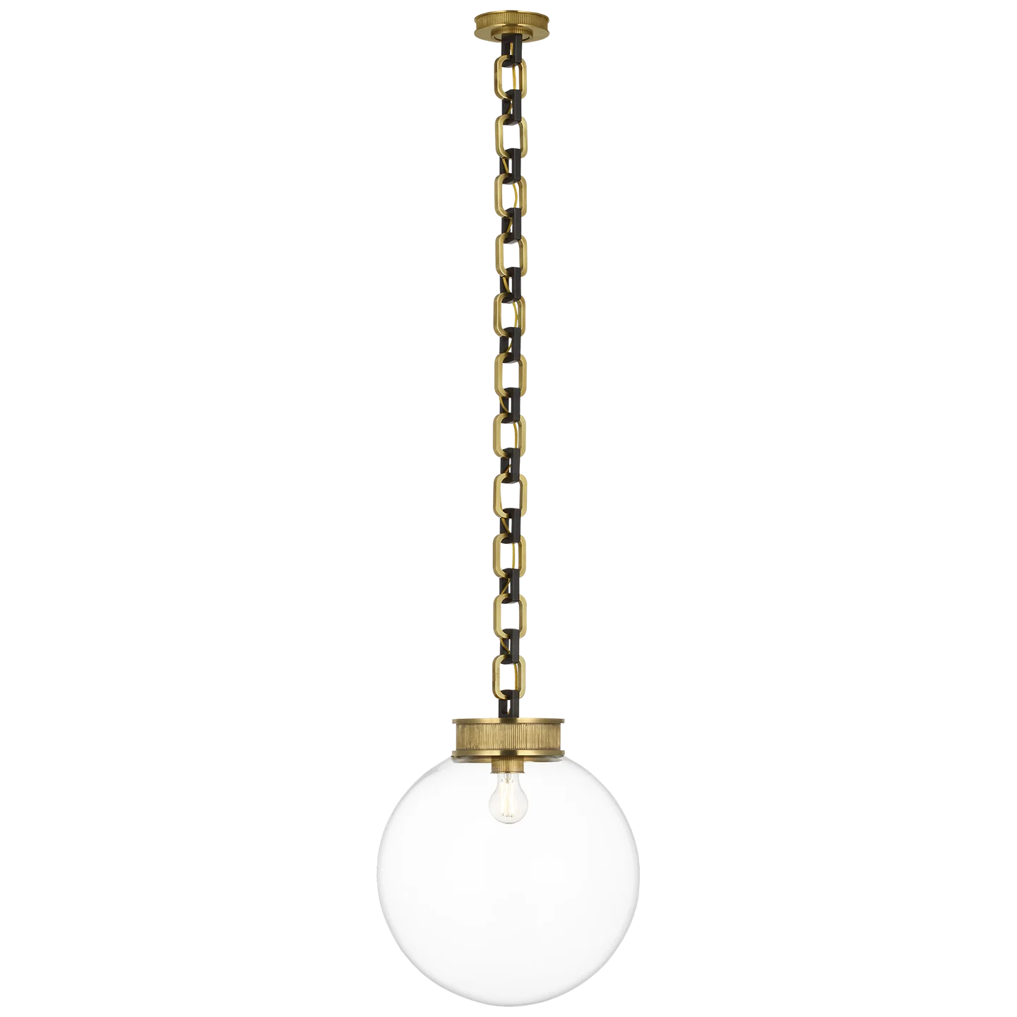 Bellamy 1 Light Statement Chain Globe Chandelier - Image 41