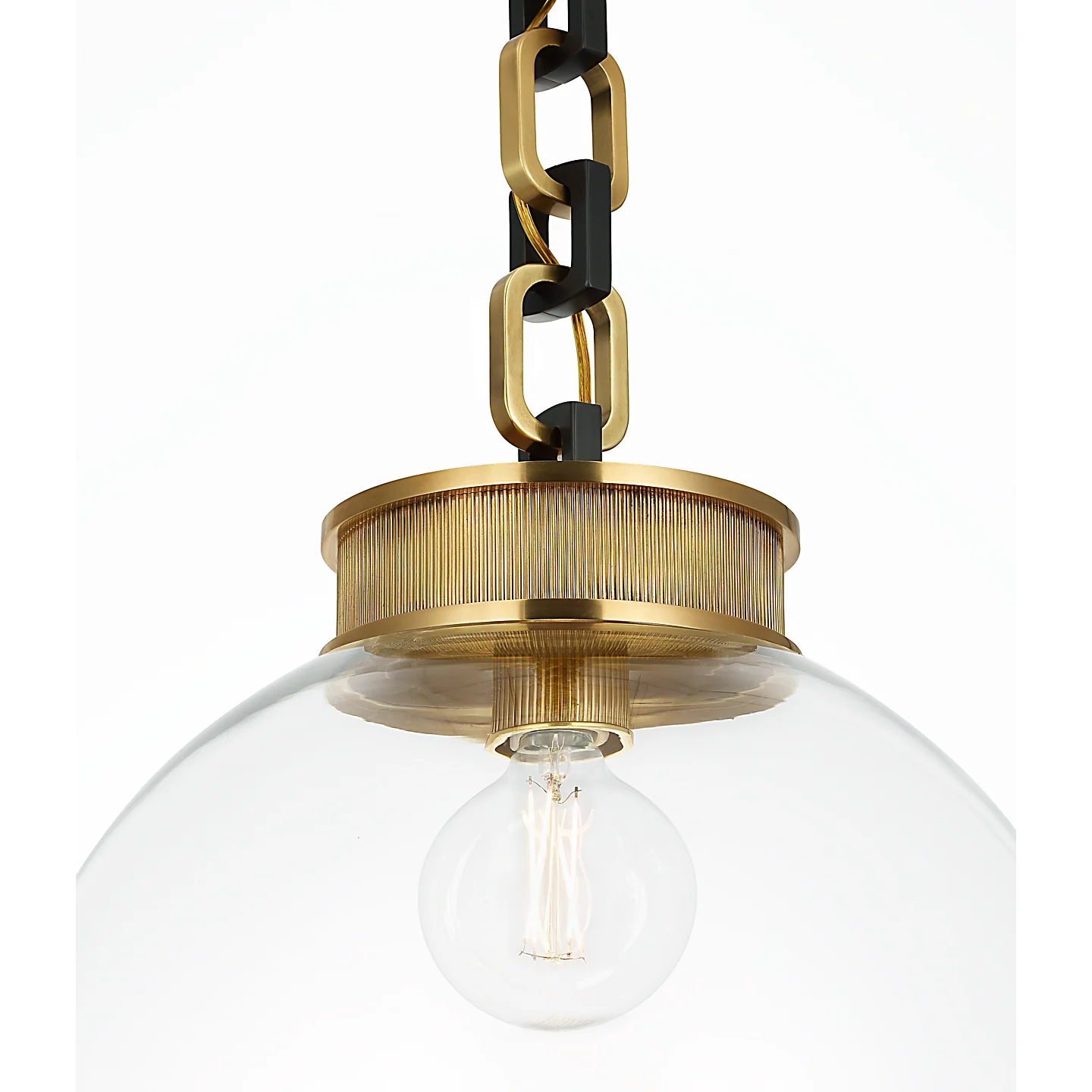 Bellamy 1 Light Statement Chain Globe Chandelier - Image 44