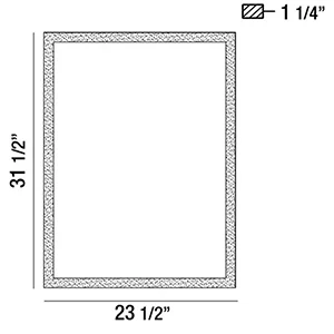 Benji 32" Integrated LED Mirror - Image 4