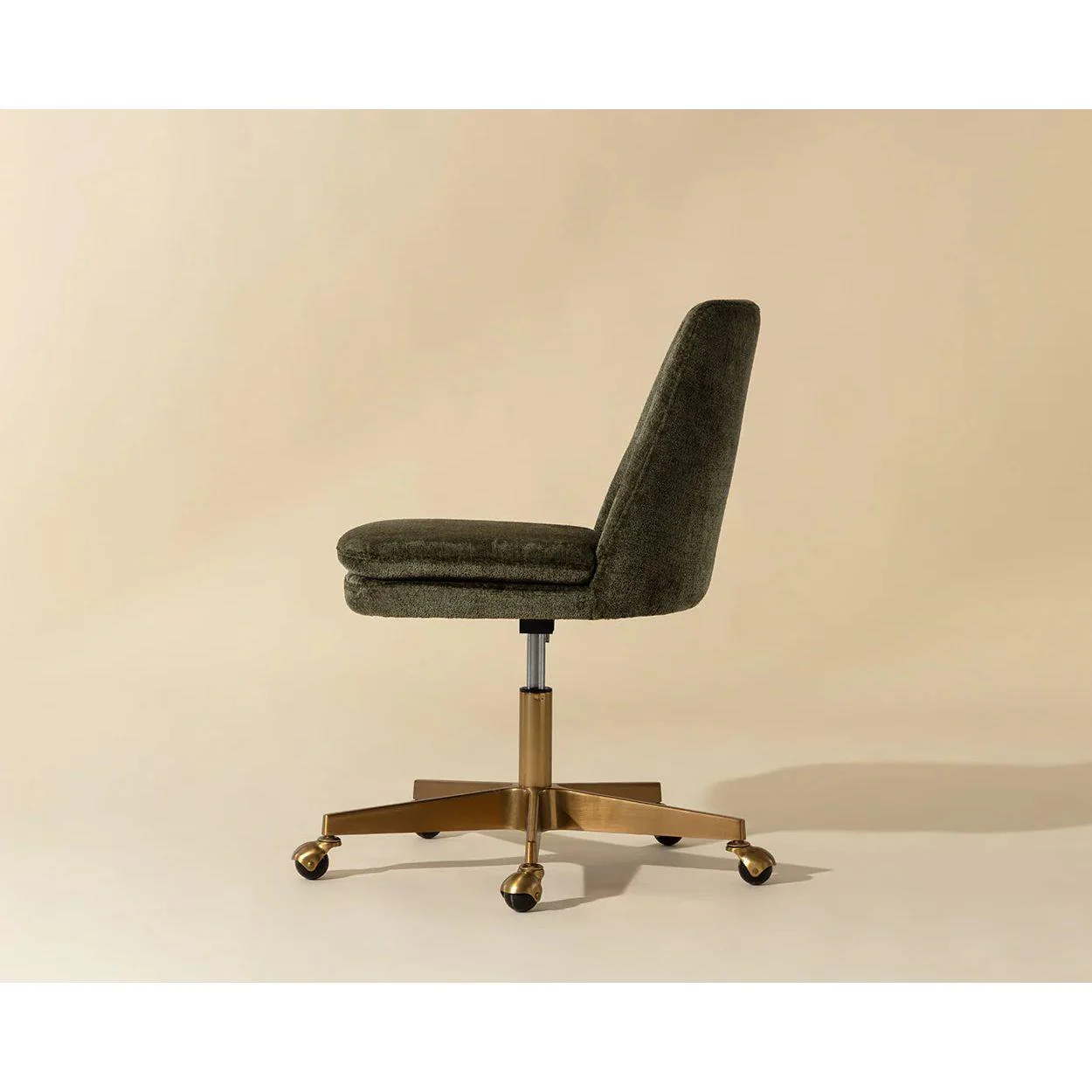 Berget Office Chair - Bergen Olive - Image 4
