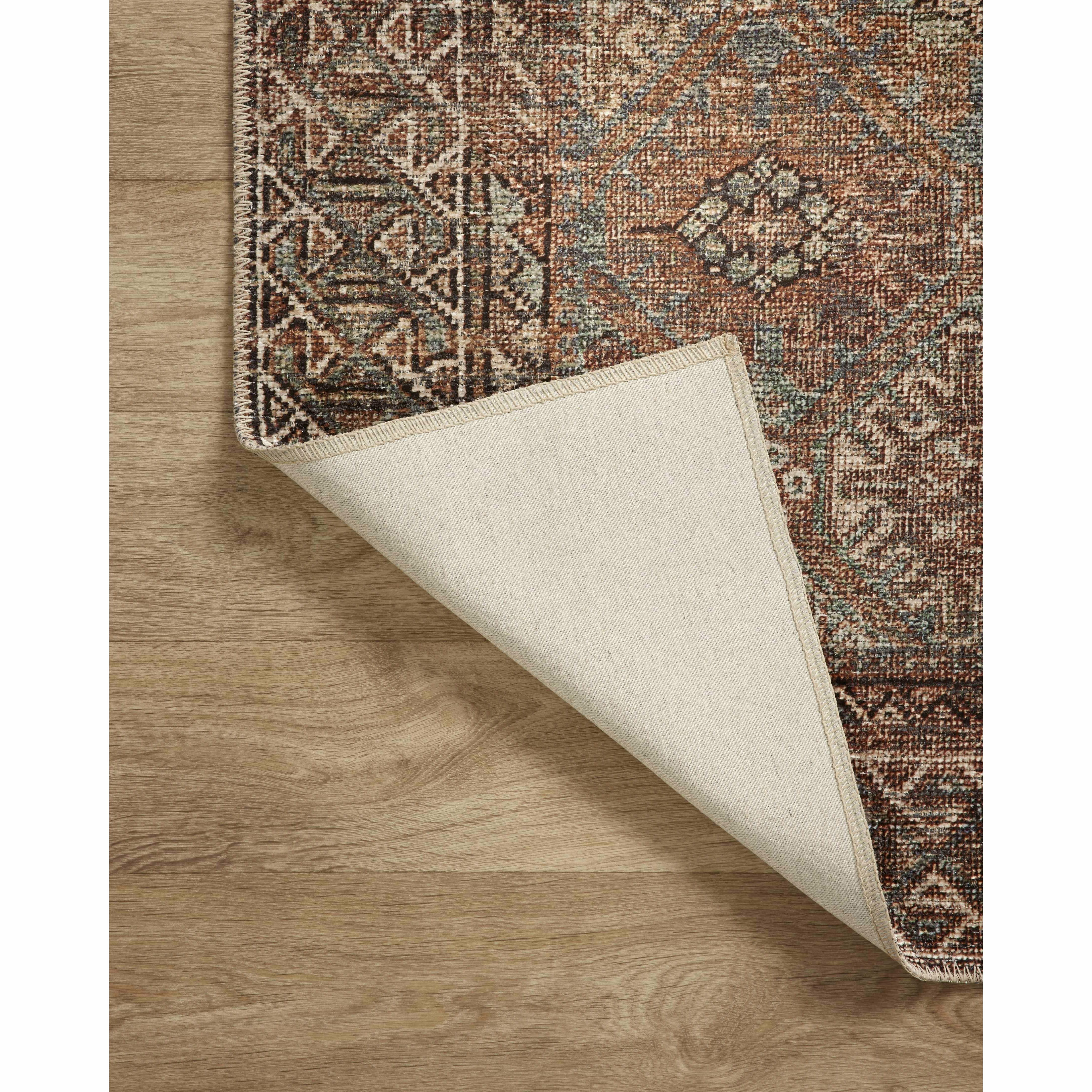 Billie Aqua / Rust Rug | Amber Lewis x Loloi - Image 11