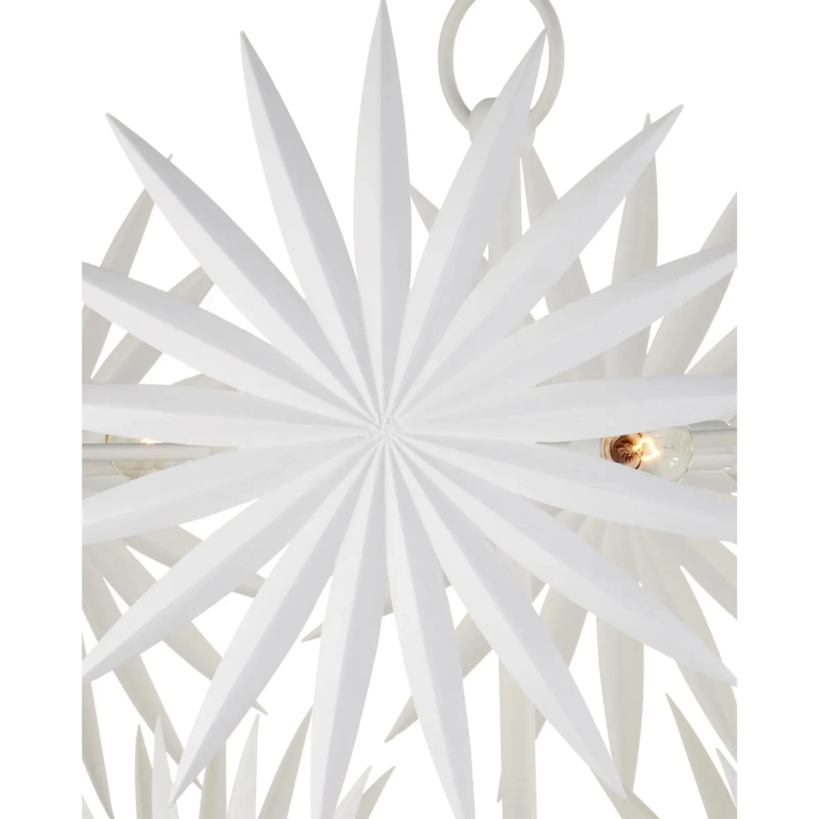 Bismarkia Medium White Chandelier - Image 4
