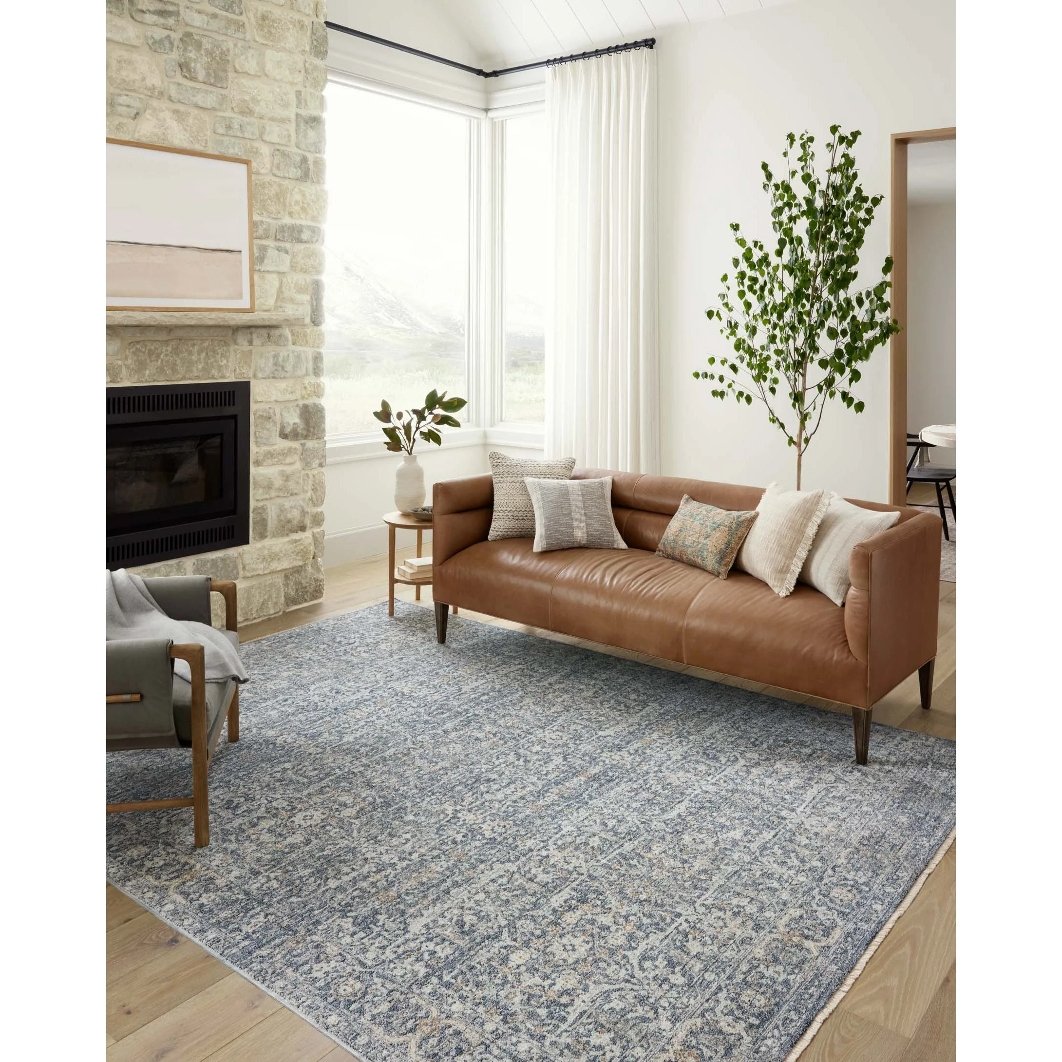 Blake Denim / Taupe Rug | Angela Rose x Loloi - Image 3