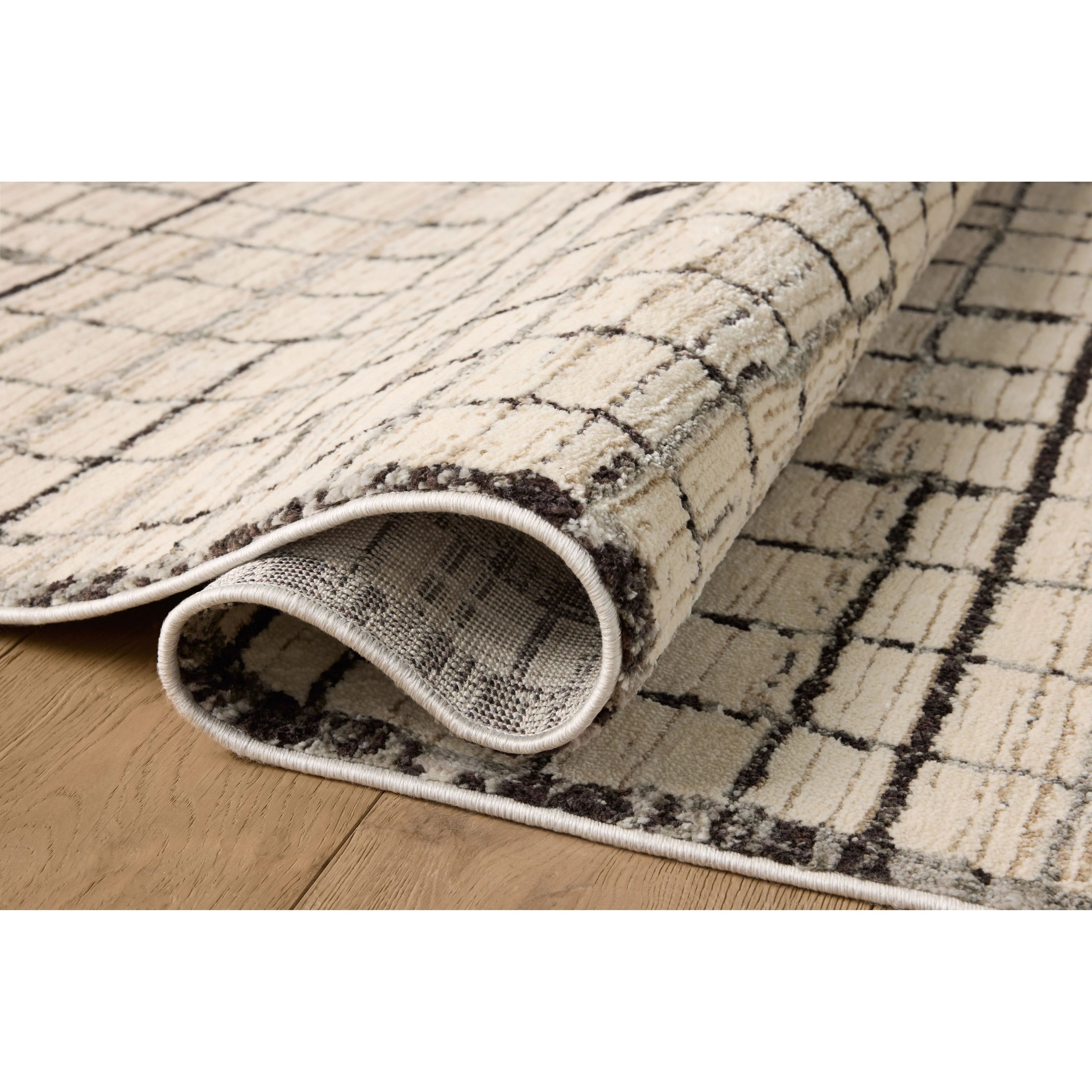 Bleecker Ivory / Charcoal Rug | Jeremiah Brent x Loloi - Image 5