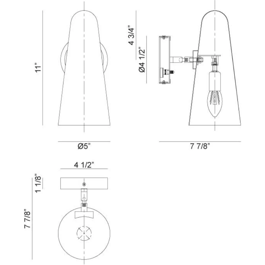 Blink Arm Wall Sconce - Image 3