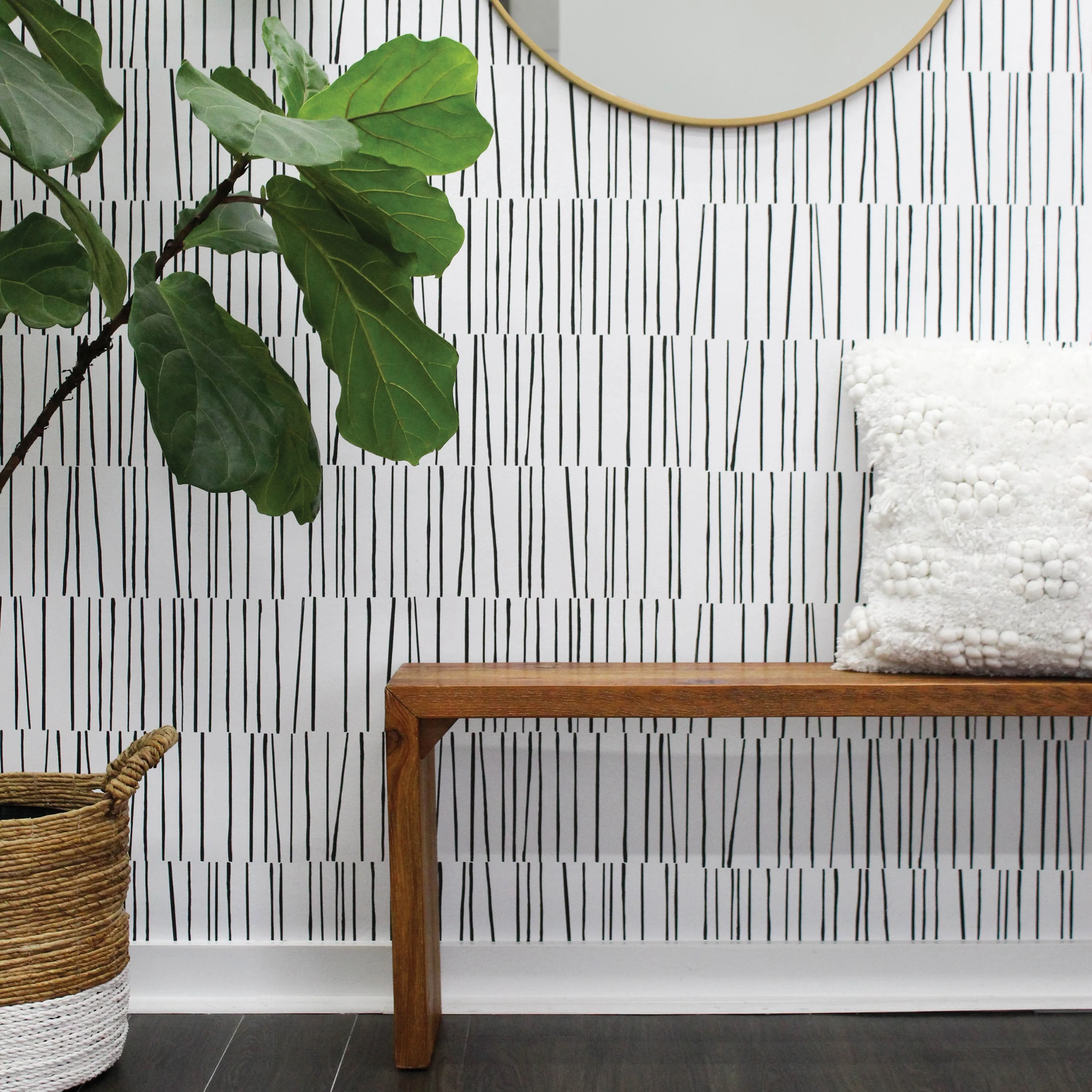 Shift Peel and Stick Wallpaper By Bobby Berk - Image 5