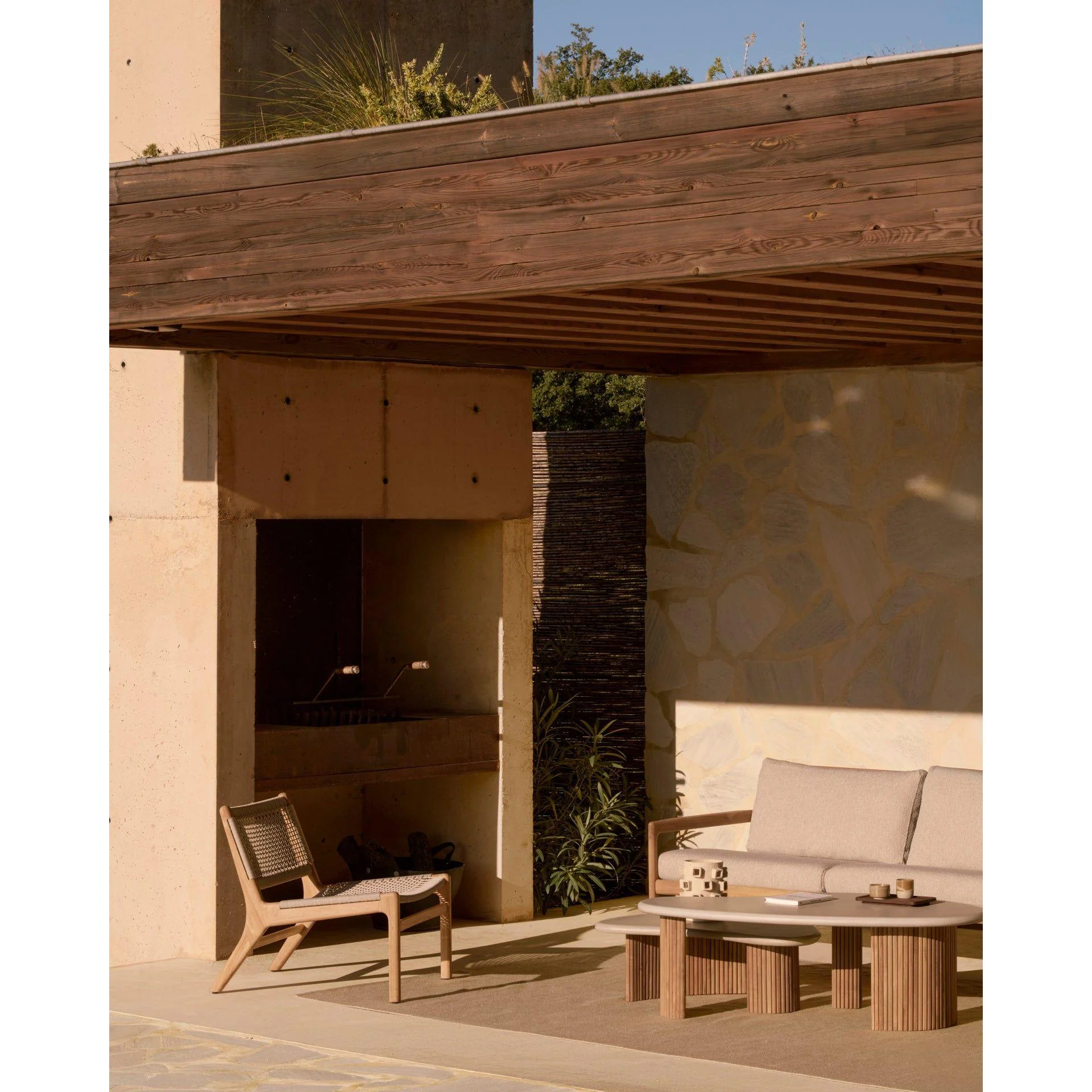 Boomerang Outdoor Coffee Table - Image 4