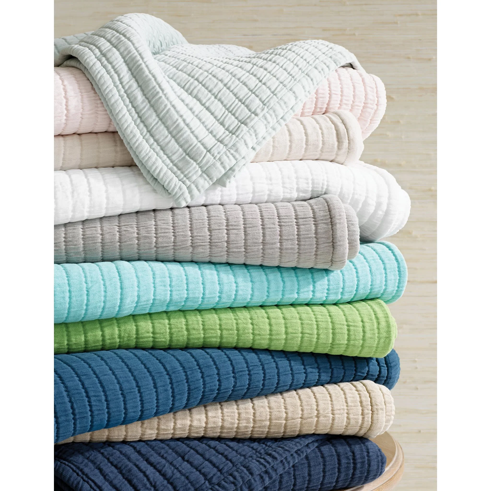 Boyfriend Matelasse Sham | Ivory - Image 2