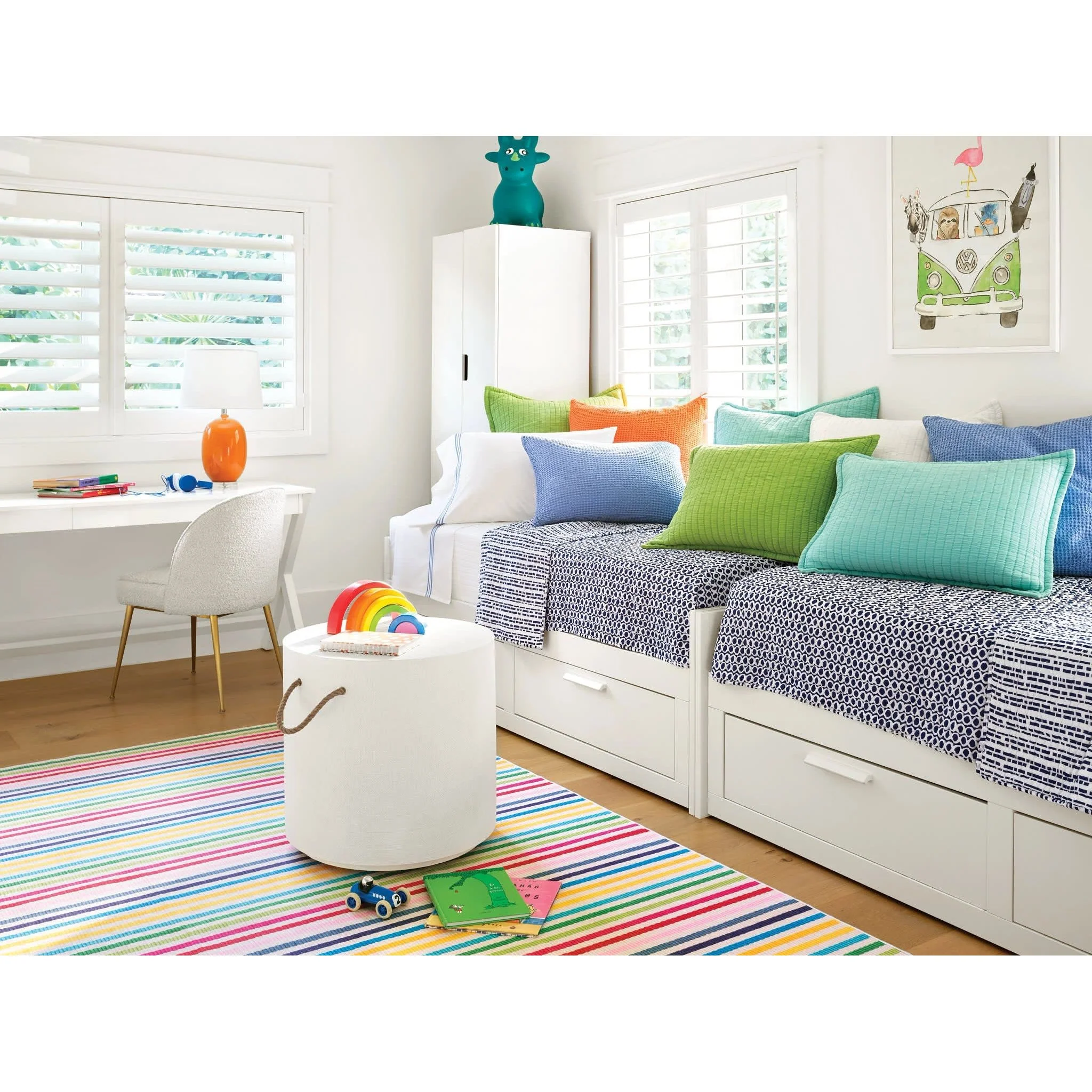 Boyfriend Matelasse Sham | White - Image 2