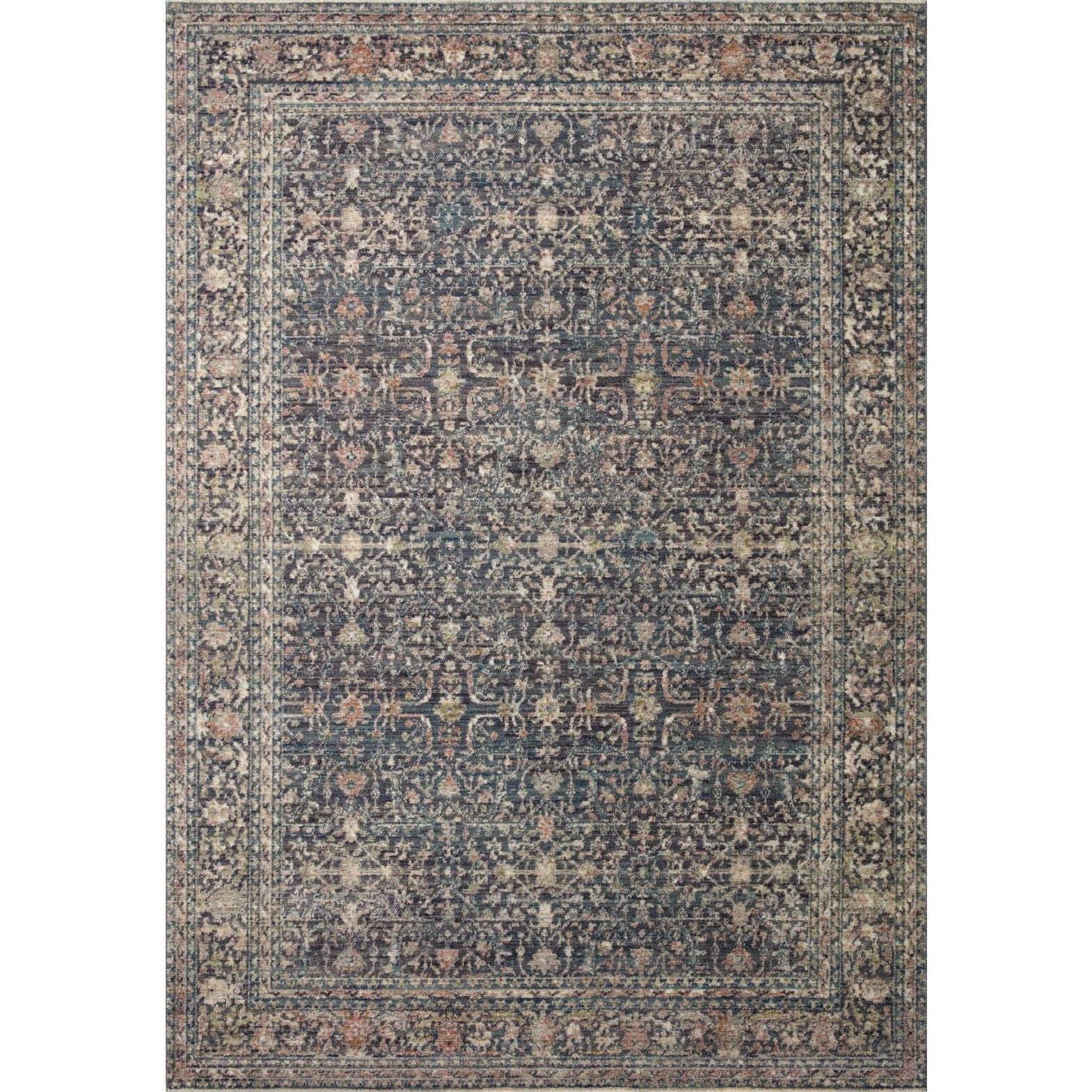 Bradbury Midnight / Multi Rug | Jean Stoffer x Loloi