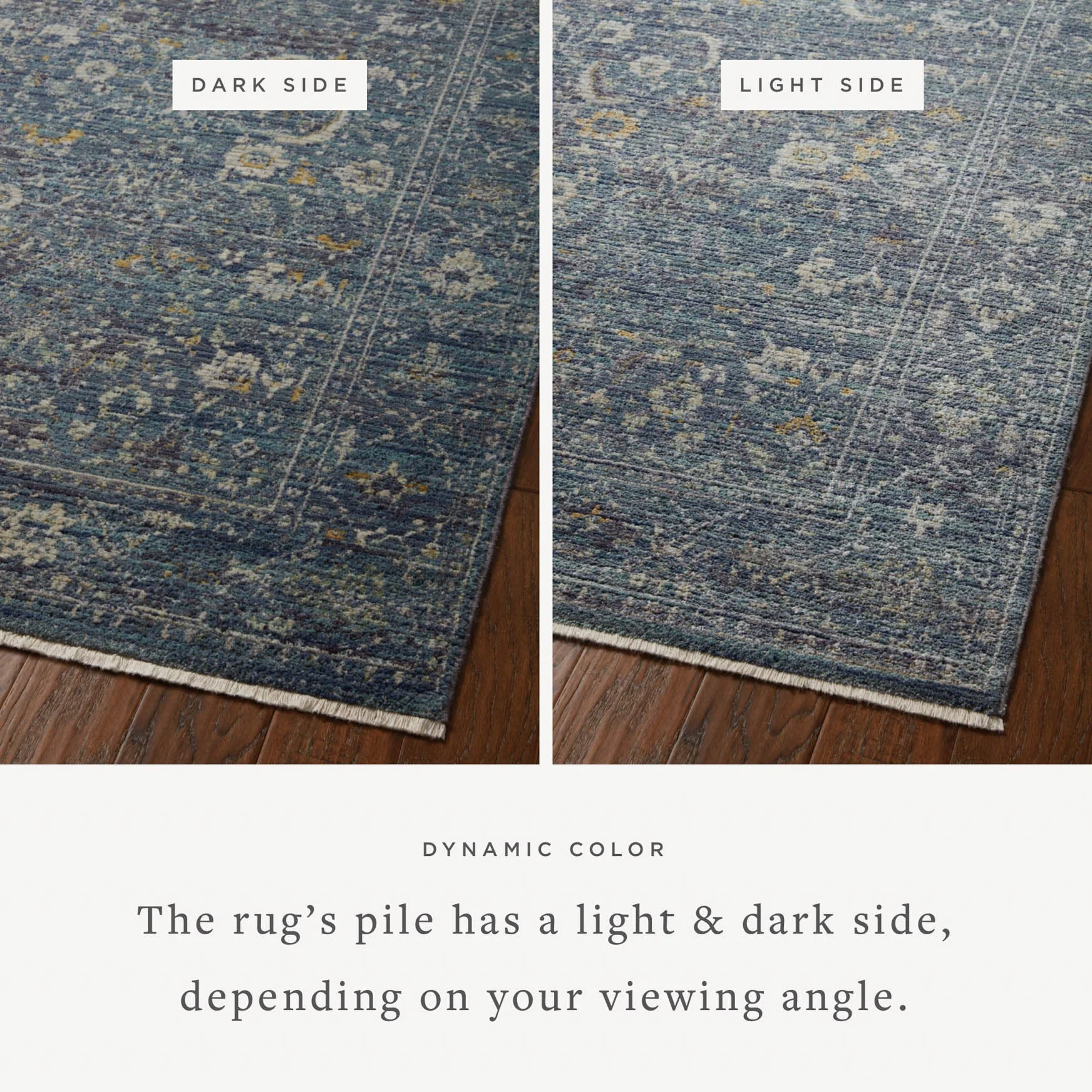Bradbury Ocean / Gold Rug | Jean Stoffer x Loloi - Image 7