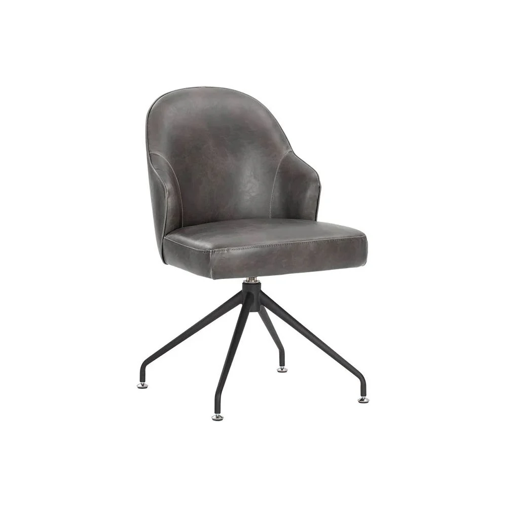 Bretta Swivel Chair - Overcast Grey - Image 2