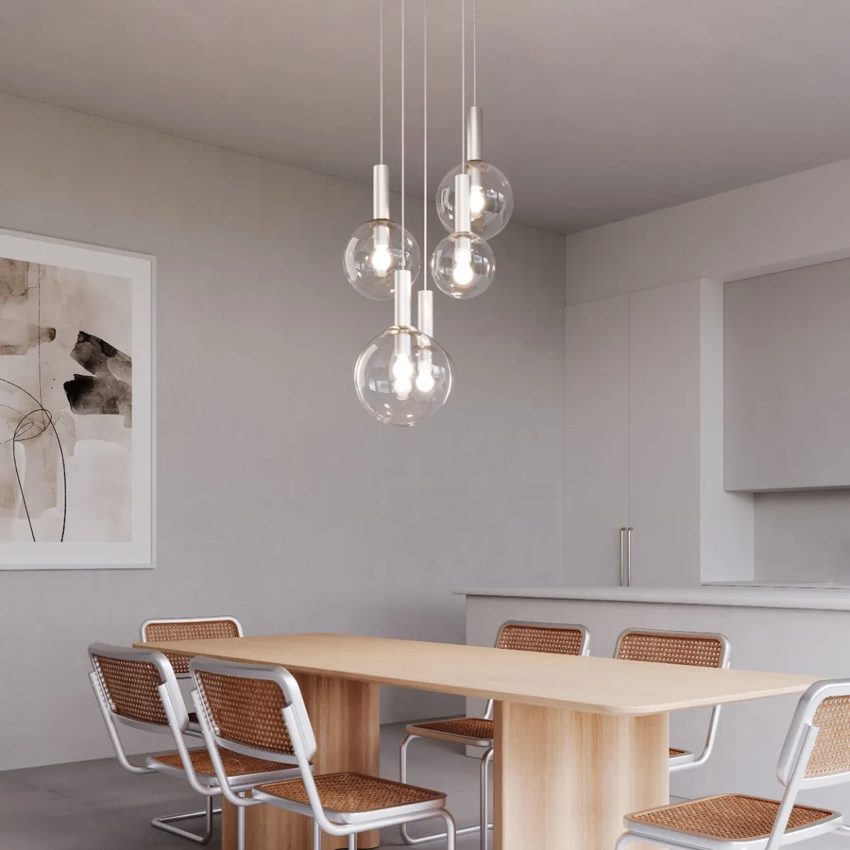 Bubbles Multi-Drop Pendant - Image 8