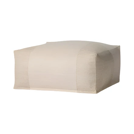 Esther Ivory Pouf